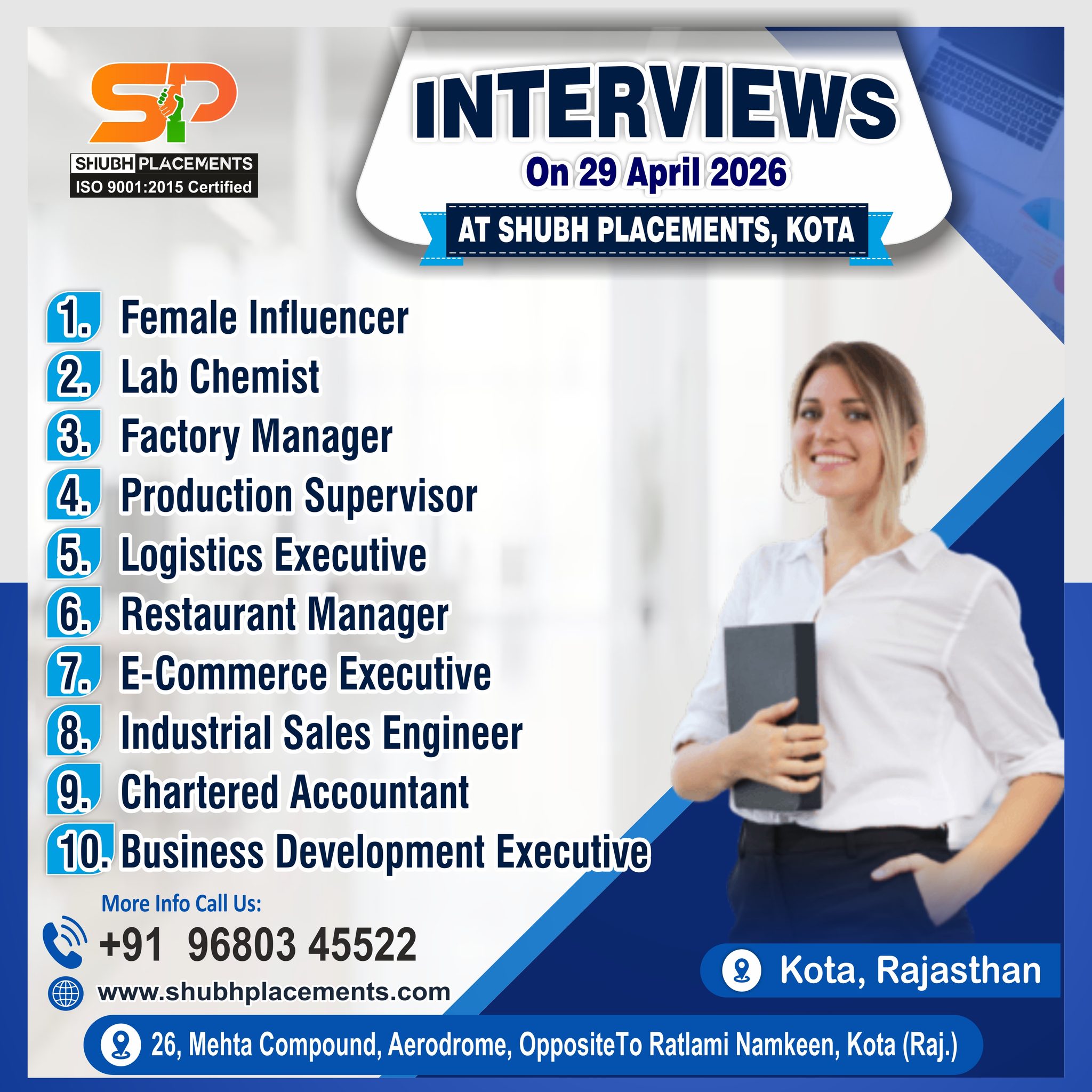 Shubh Placements Facebook ad