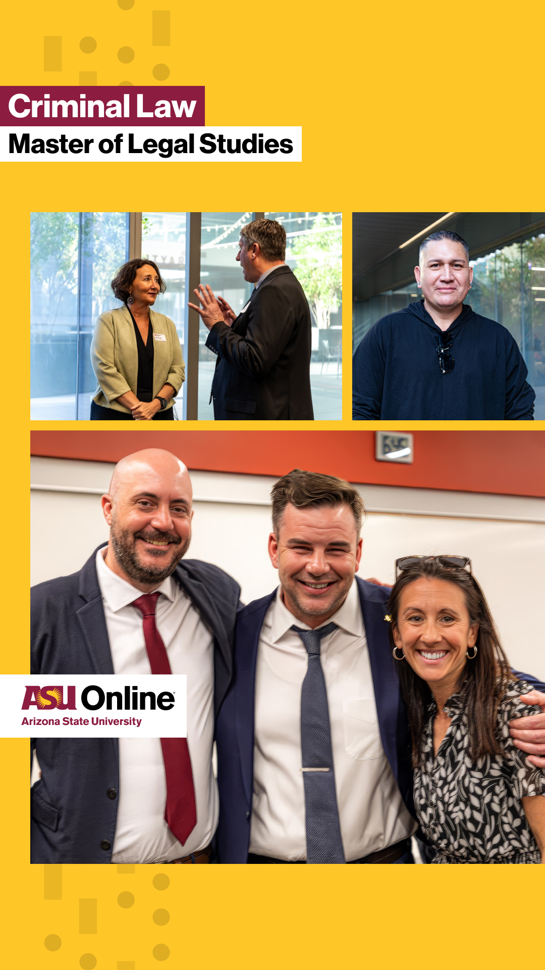 ASU Online Facebook ad