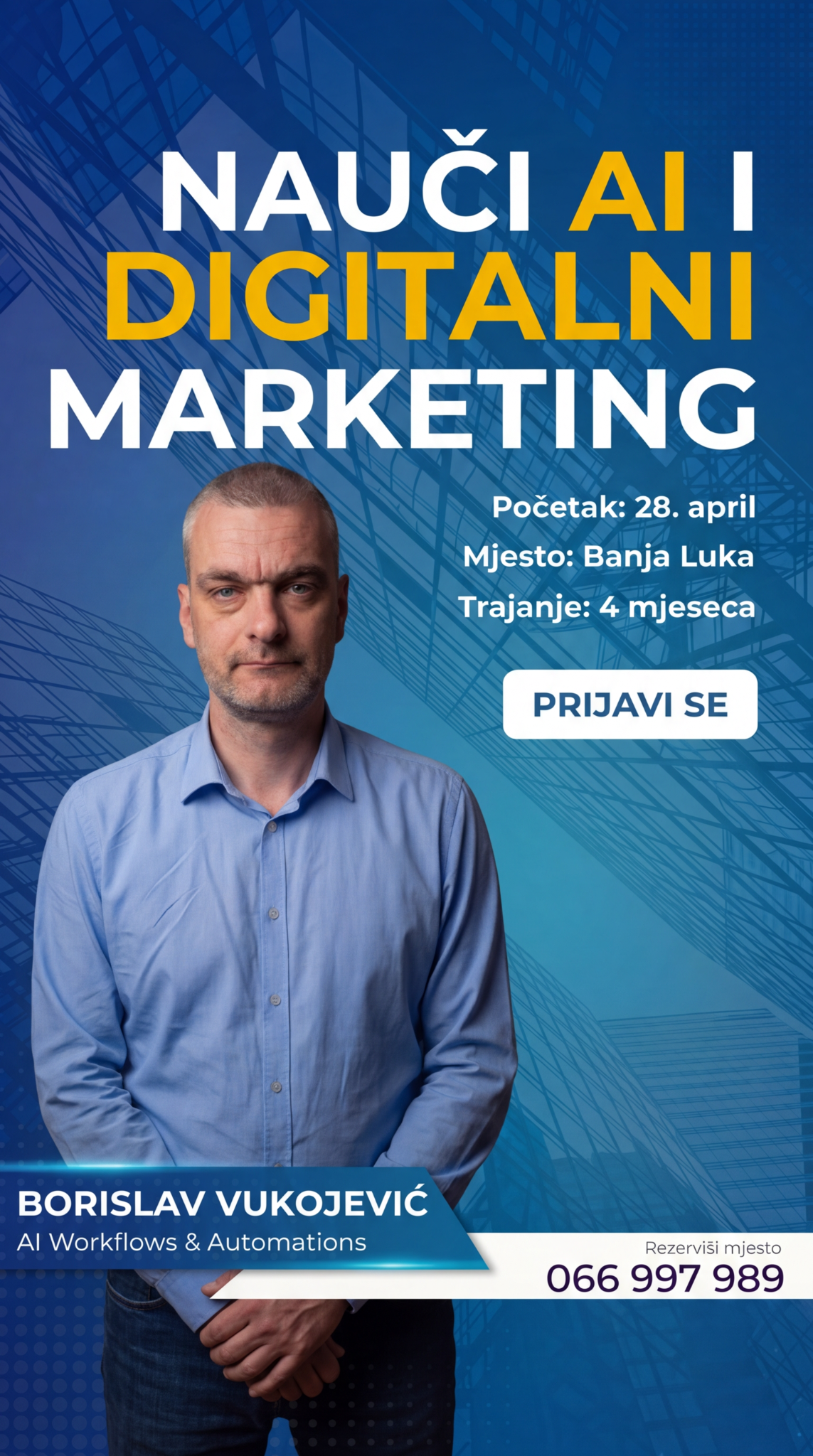 Moja Digitalna Akademija Facebook ad