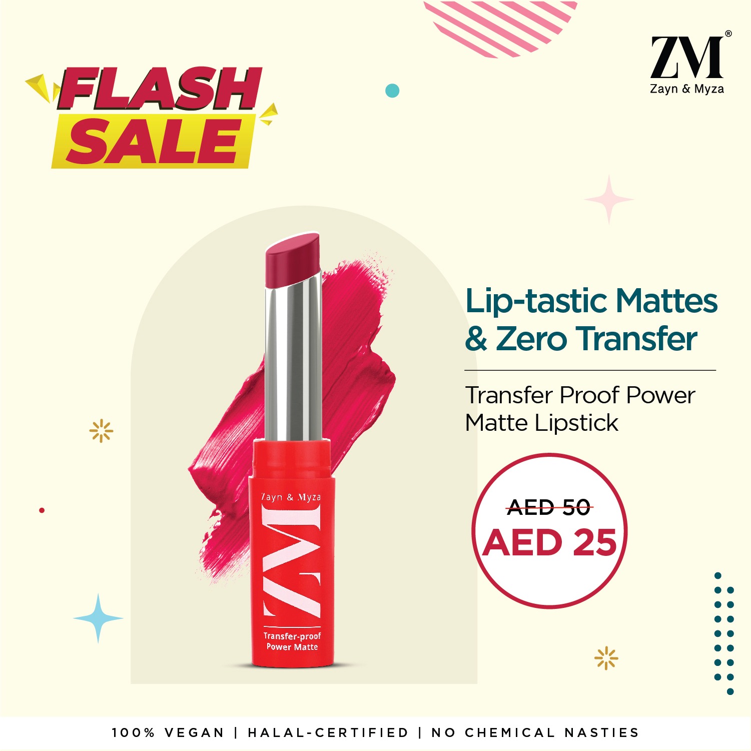 Zayn & Myza Middle East Facebook ad from Jan 8, 2025