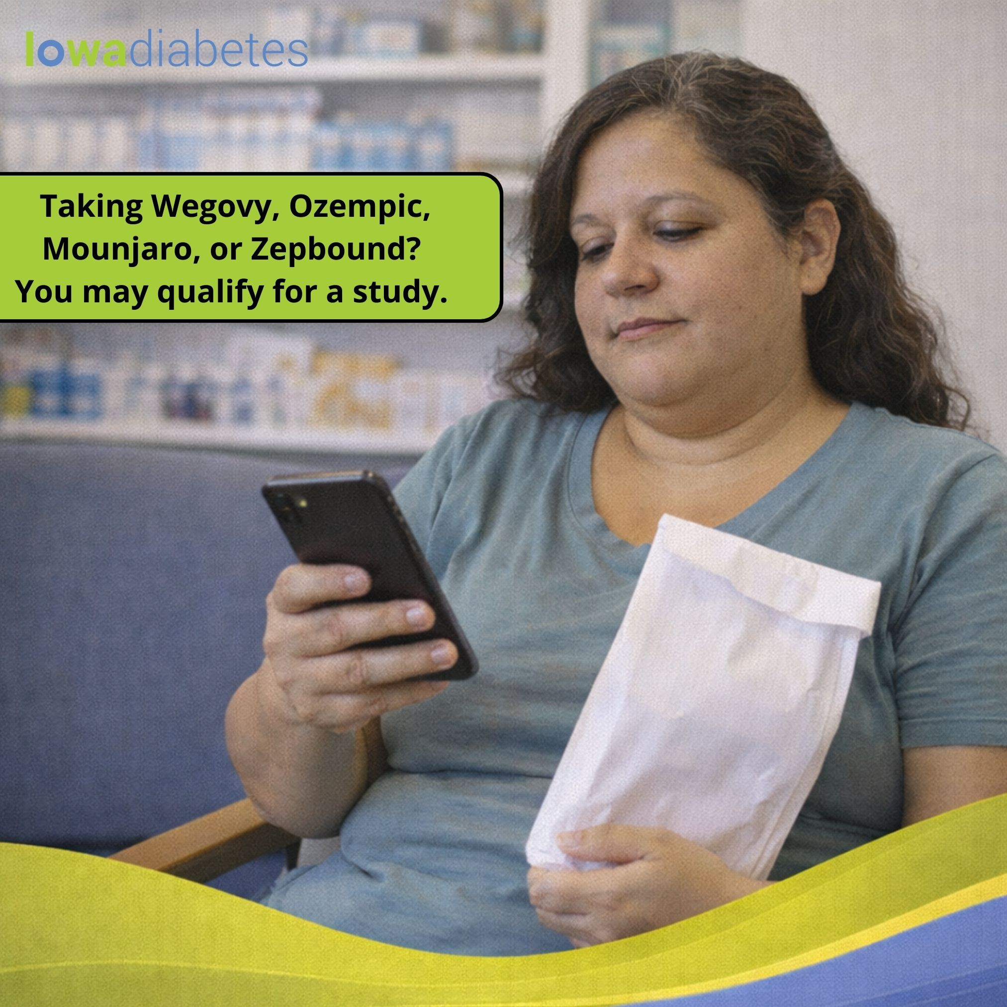 Iowa Diabetes Facebook ad: On Wegovy for 4+ Months? Join a Study