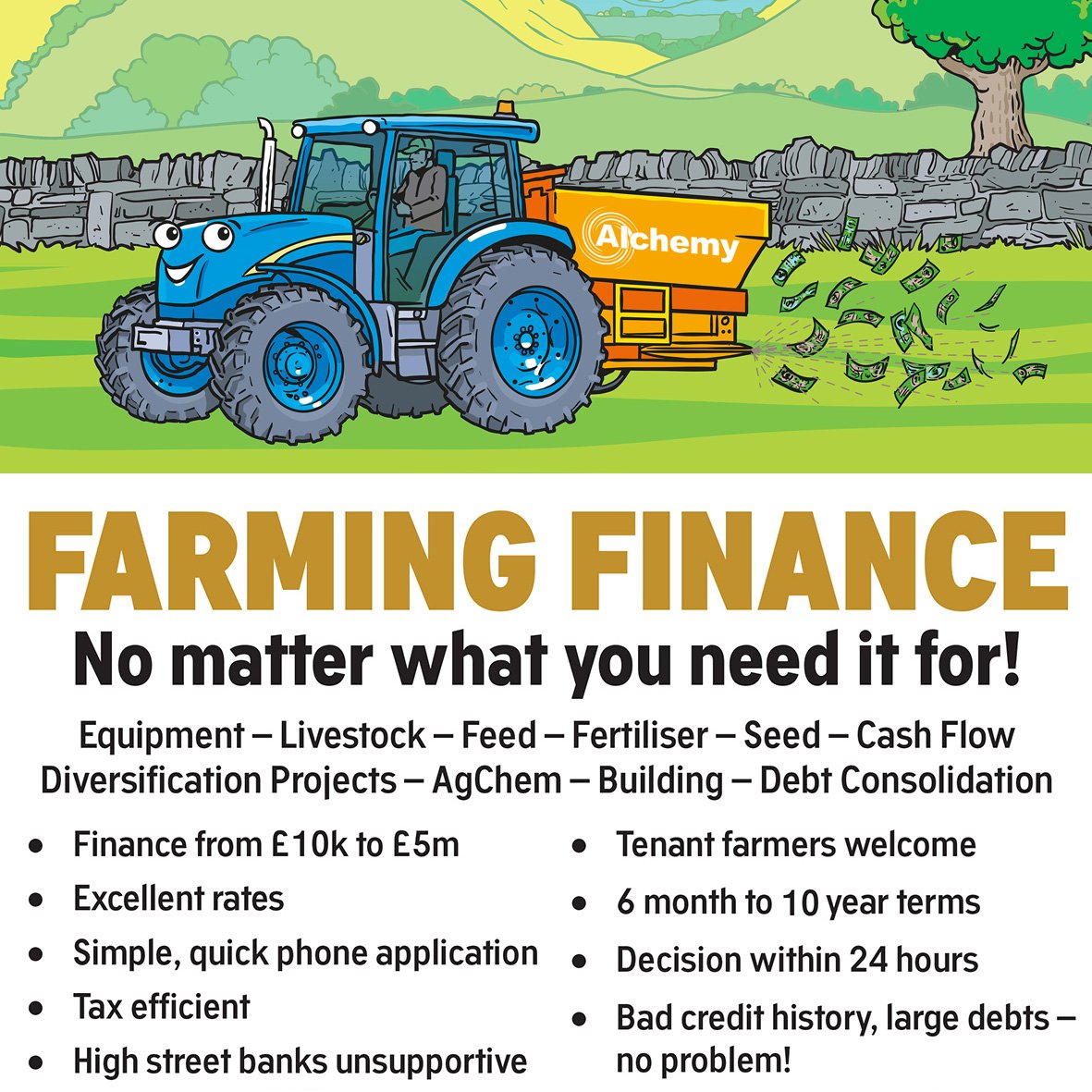 Alchemy Business Finance Facebook ad