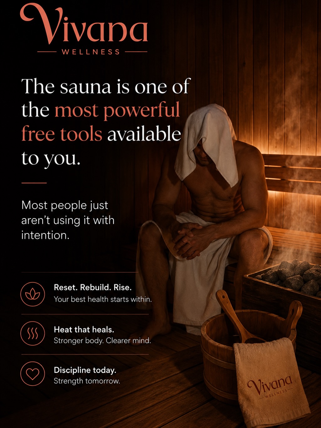 Vivana Wellness - Sauna • Steam • Cold Plunge • Cafe Facebook ad