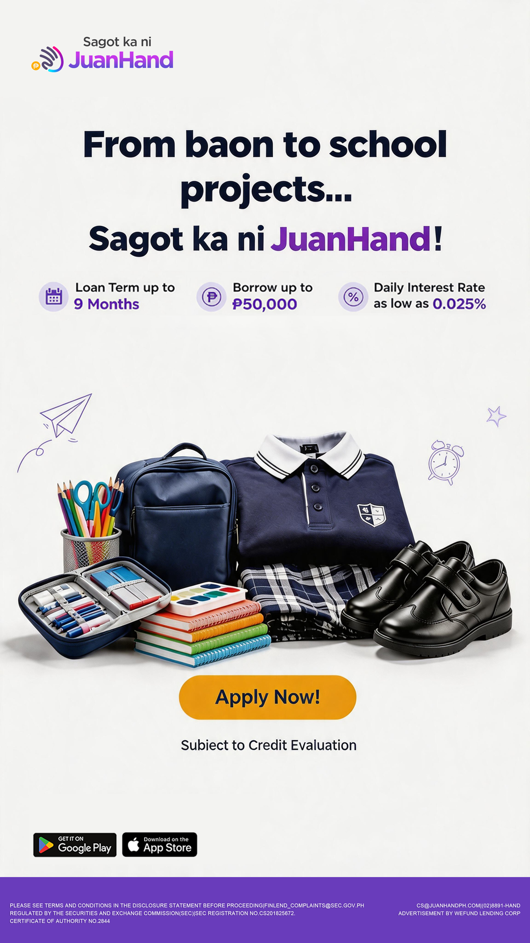 JuanHand Facebook ad