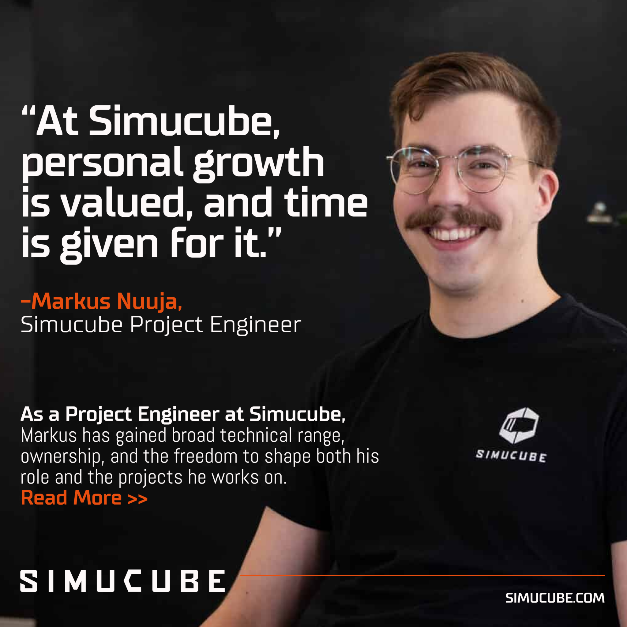 SIMUCUBE Facebook ad