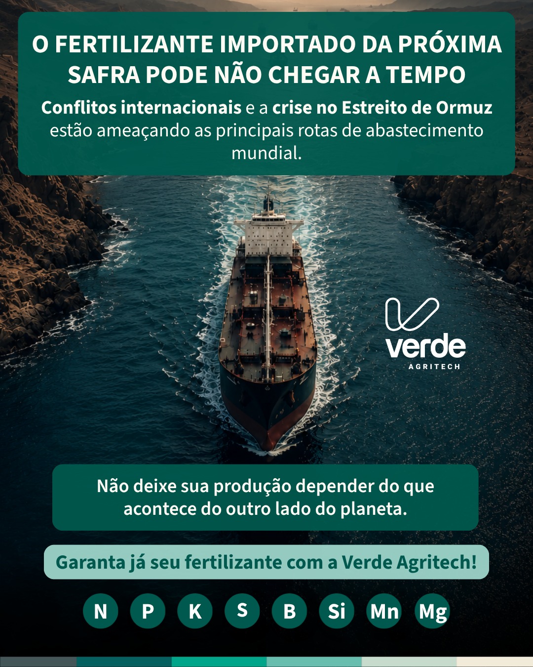 Verde Agritech Facebook ad: Converse conosco