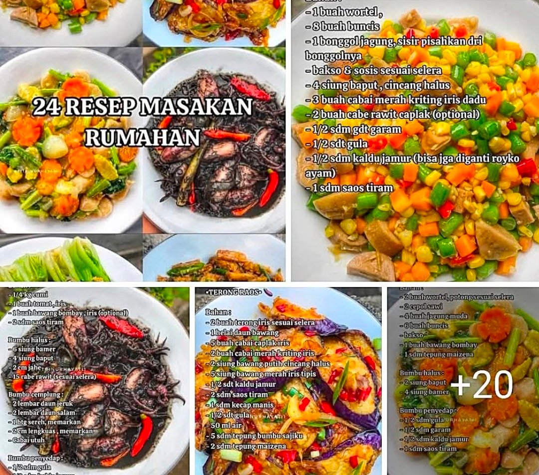 Rindu Ibu Facebook ad: Jual 99 Resep Masakan Rumahan + Bonus Resep Minuman…