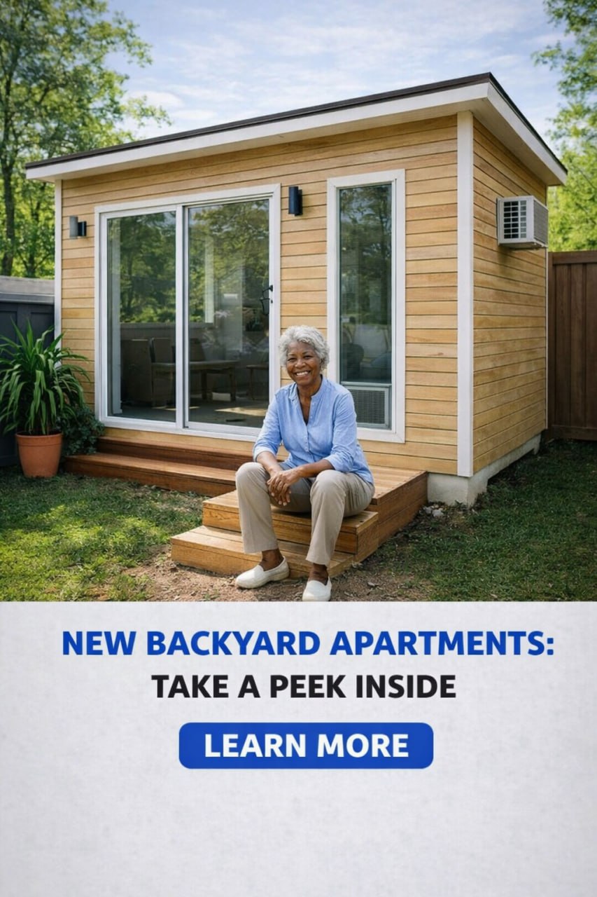 Smart Finds Facebook ad: Modern Backyard Apartments