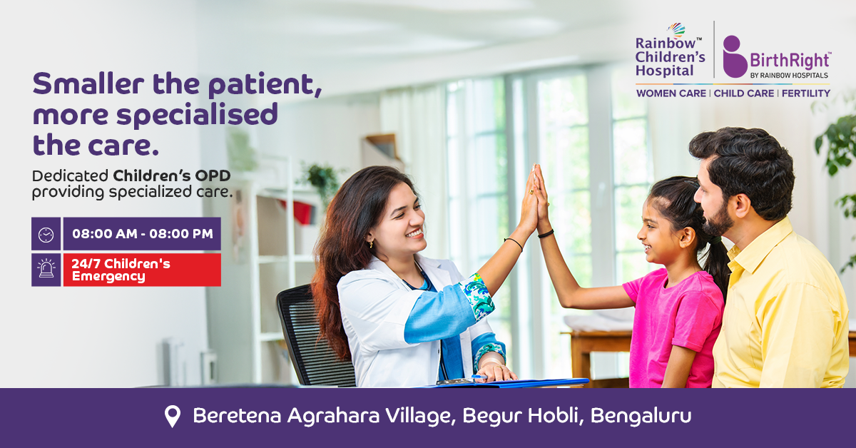 Rainbow Hospitals Facebook ad