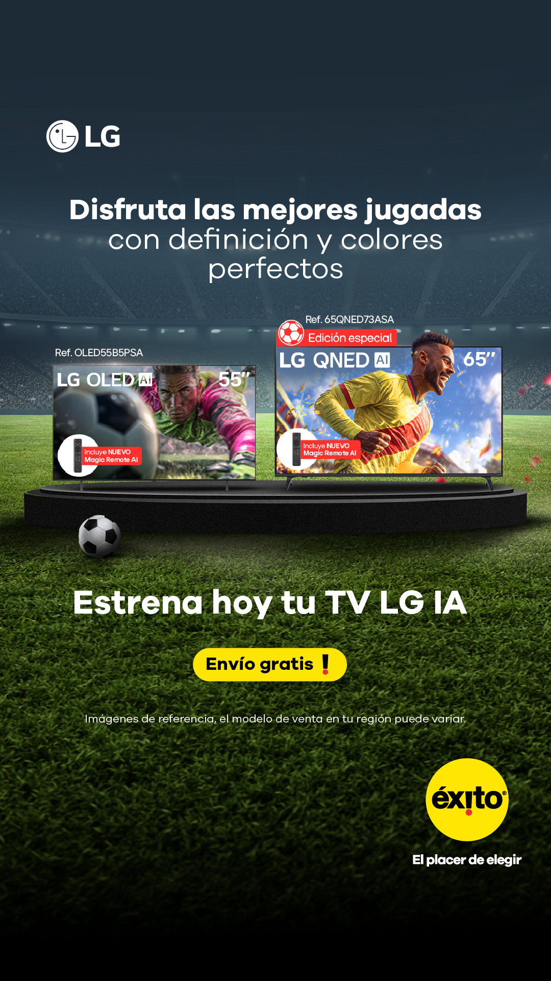 Éxito Facebook ad