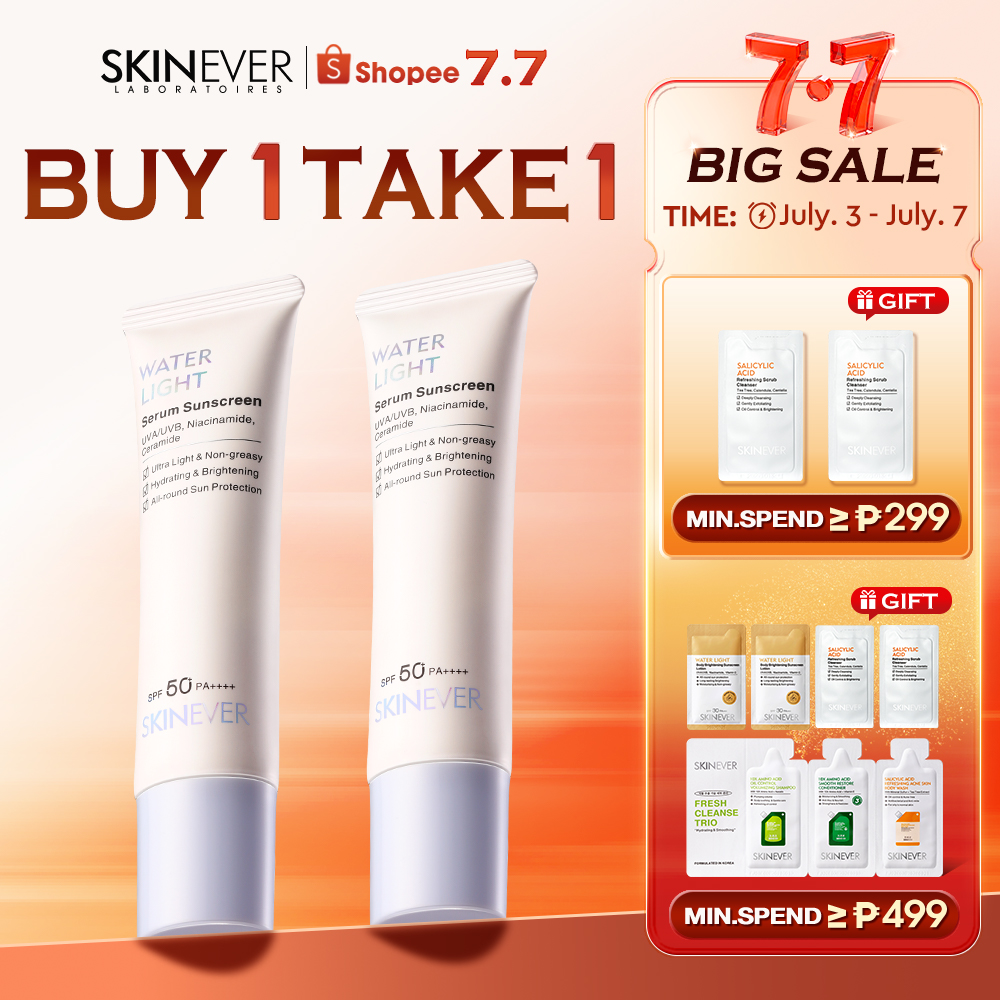 Skinever PH Facebook ad: Buy 1 Take 1 + Hanggang 50% OFF!