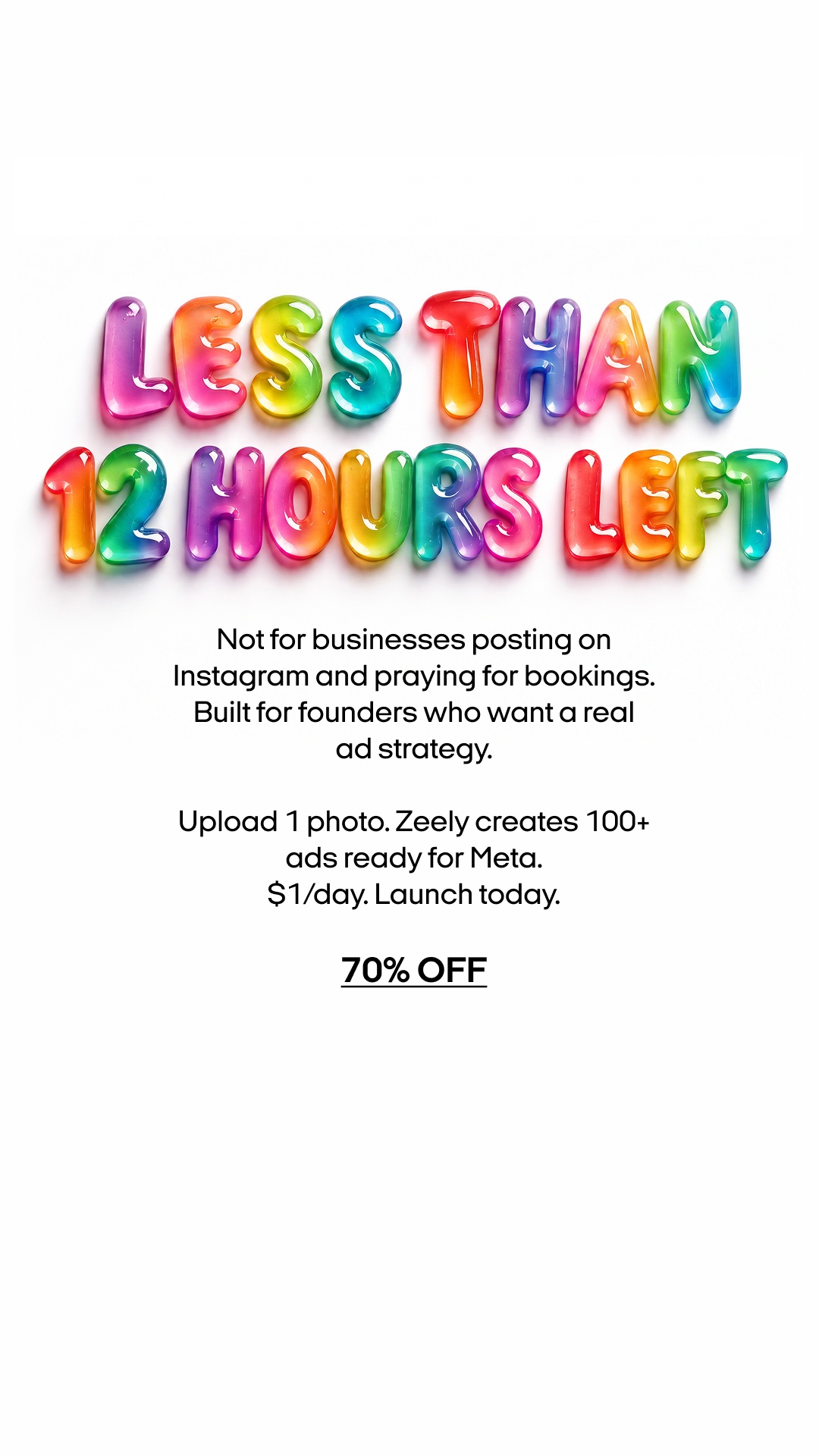 Zeely Facebook ad