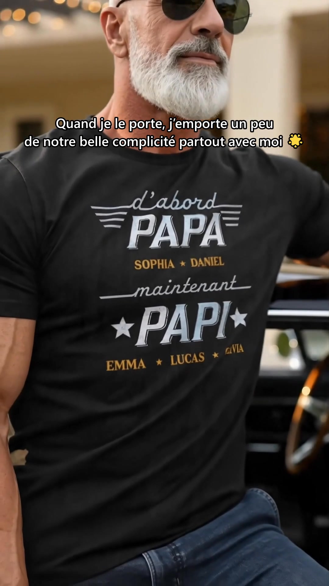 CadeauPlus France Facebook ad: Tee Shirt Personnalisé