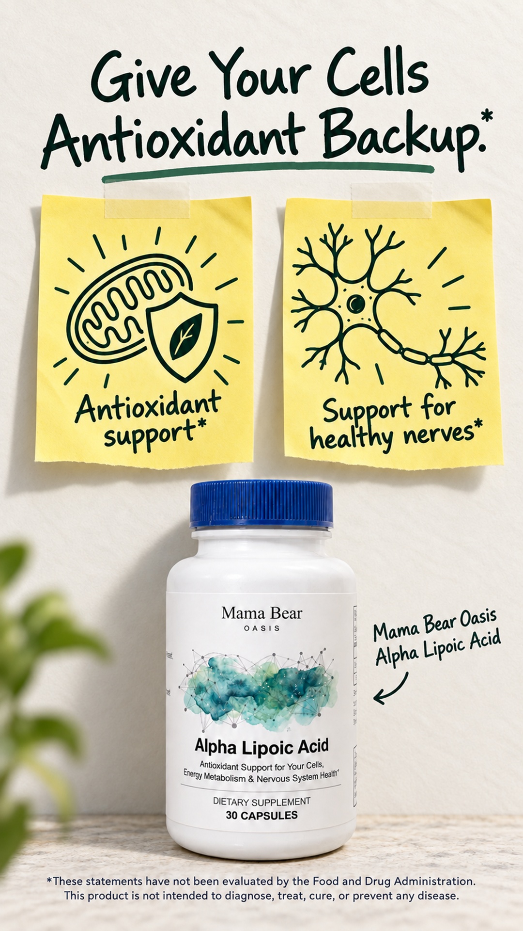Mama Bear Oasis Facebook ad: Say Goodbye to Sleepless Nights