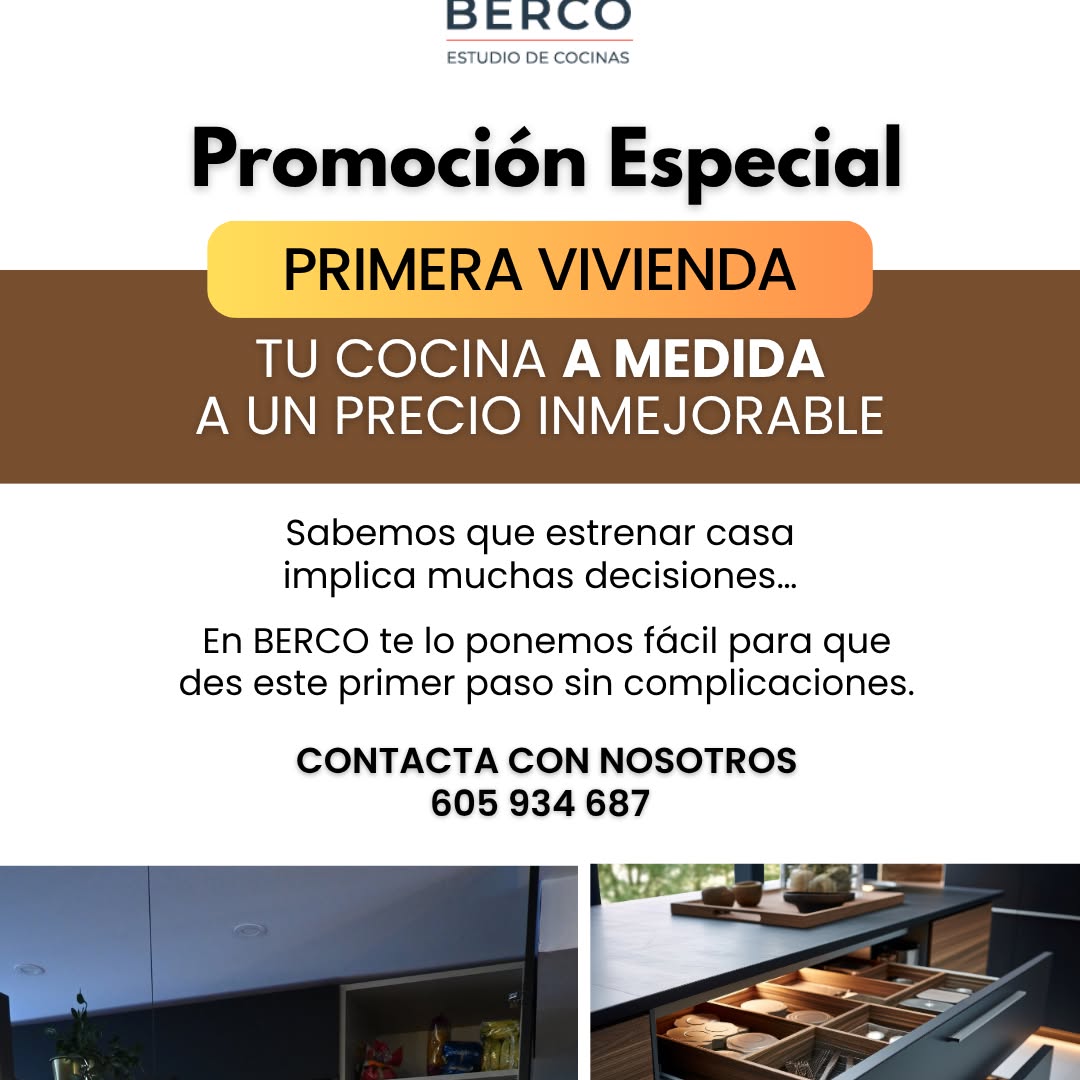 Estudio de cocinas BERCO Facebook ad: BERCO