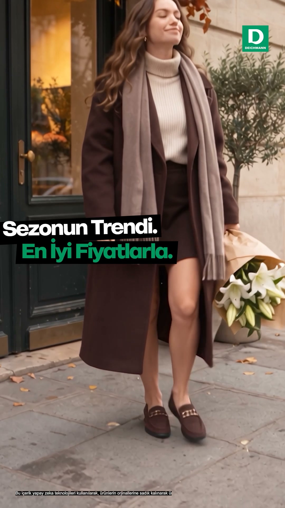 Deichmann Facebook ad: Deichmann Chocolate Brown Koleksiyonunu Keşfedin.