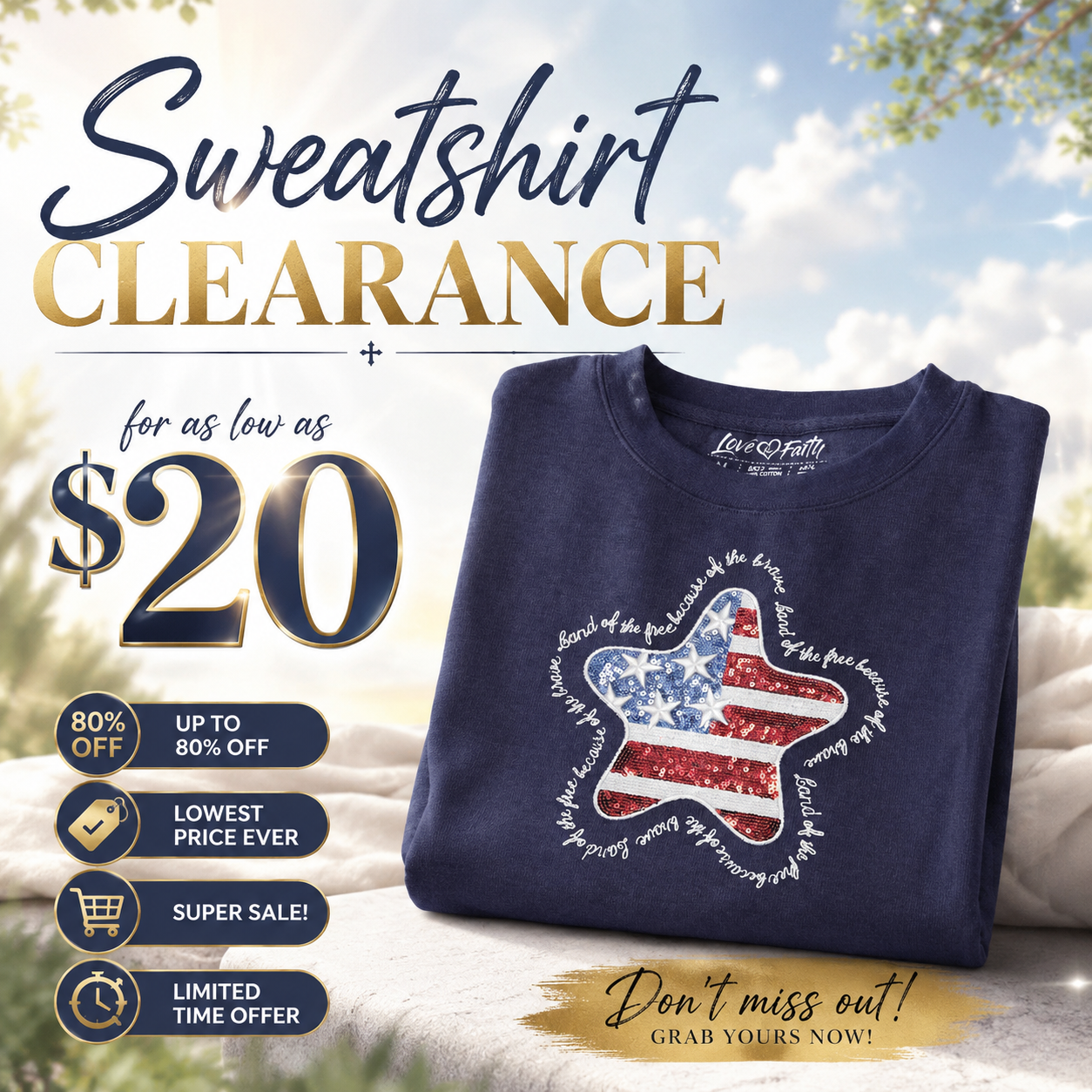 Love in Faith Facebook ad