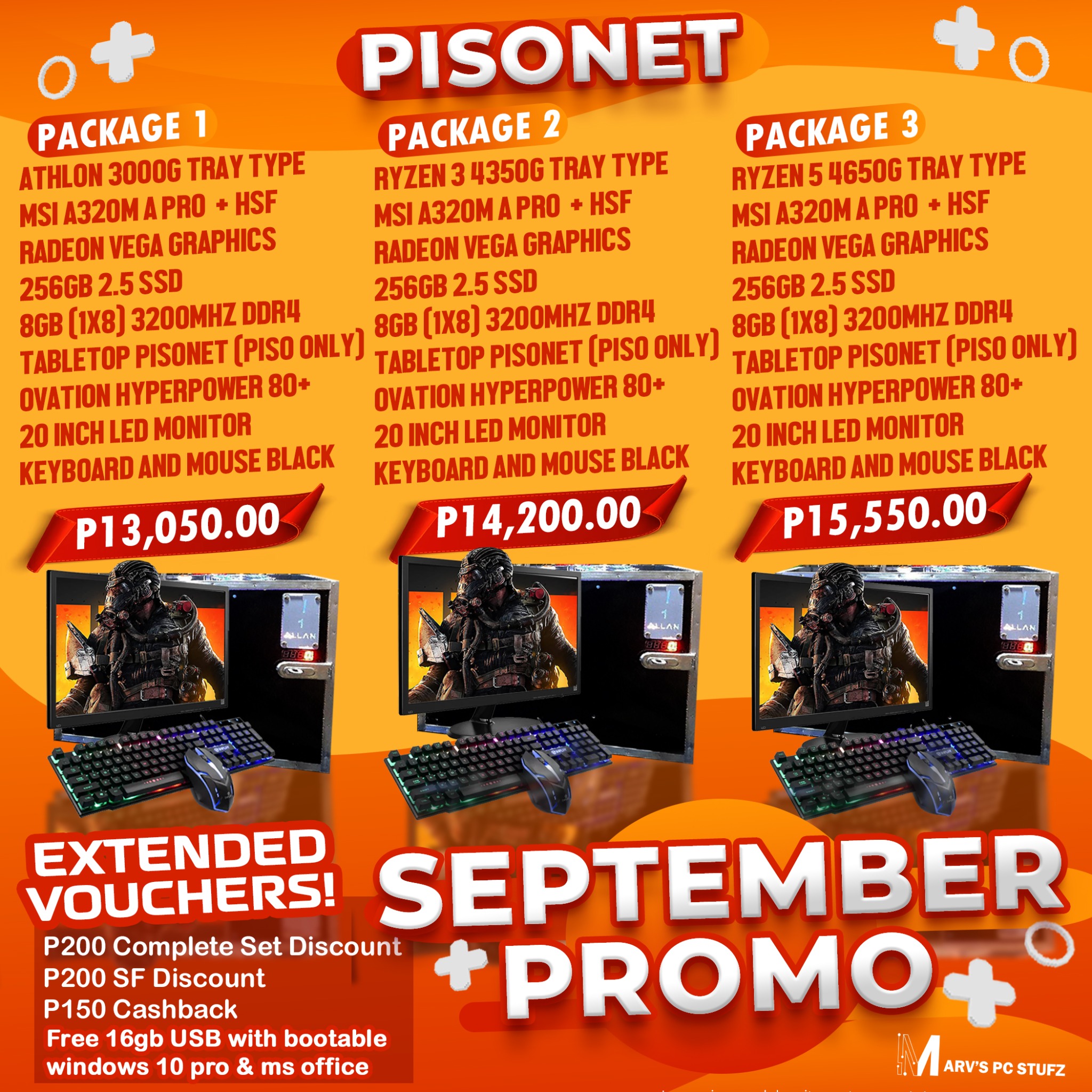 Marv’s Computer Store Facebook ad: Ber Months na pero wala ka pang PC?