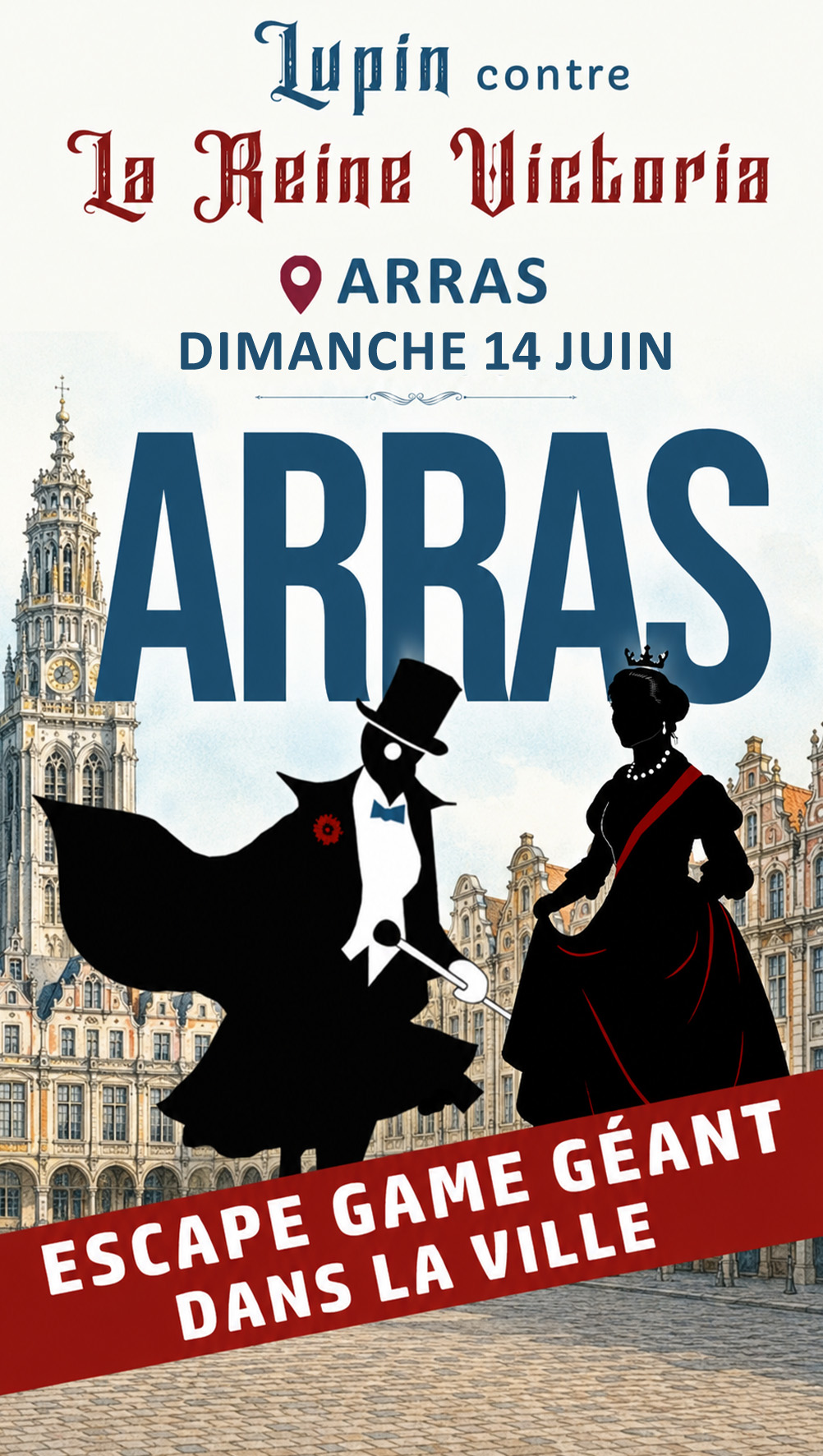 Lupin dans la Ville Facebook ad from May 21, 2026