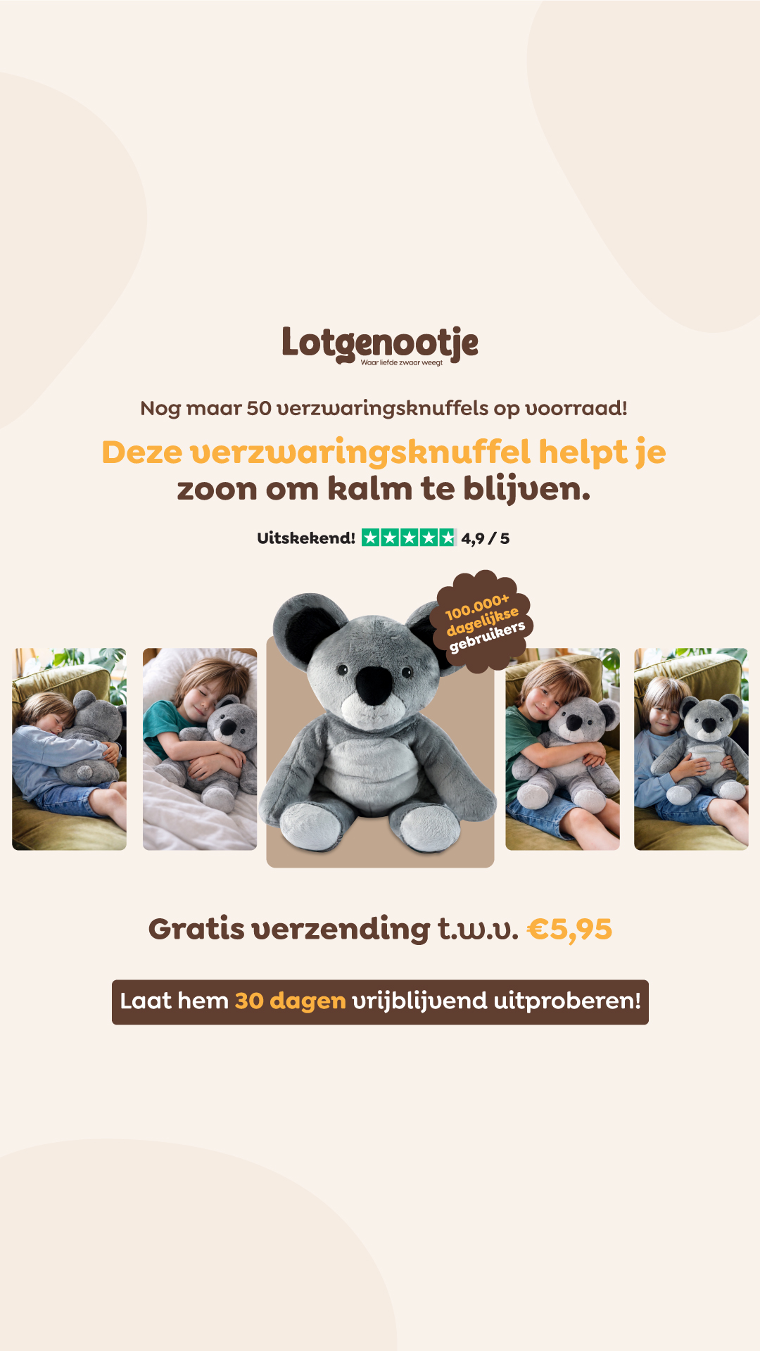Lotgenootje Facebook ad