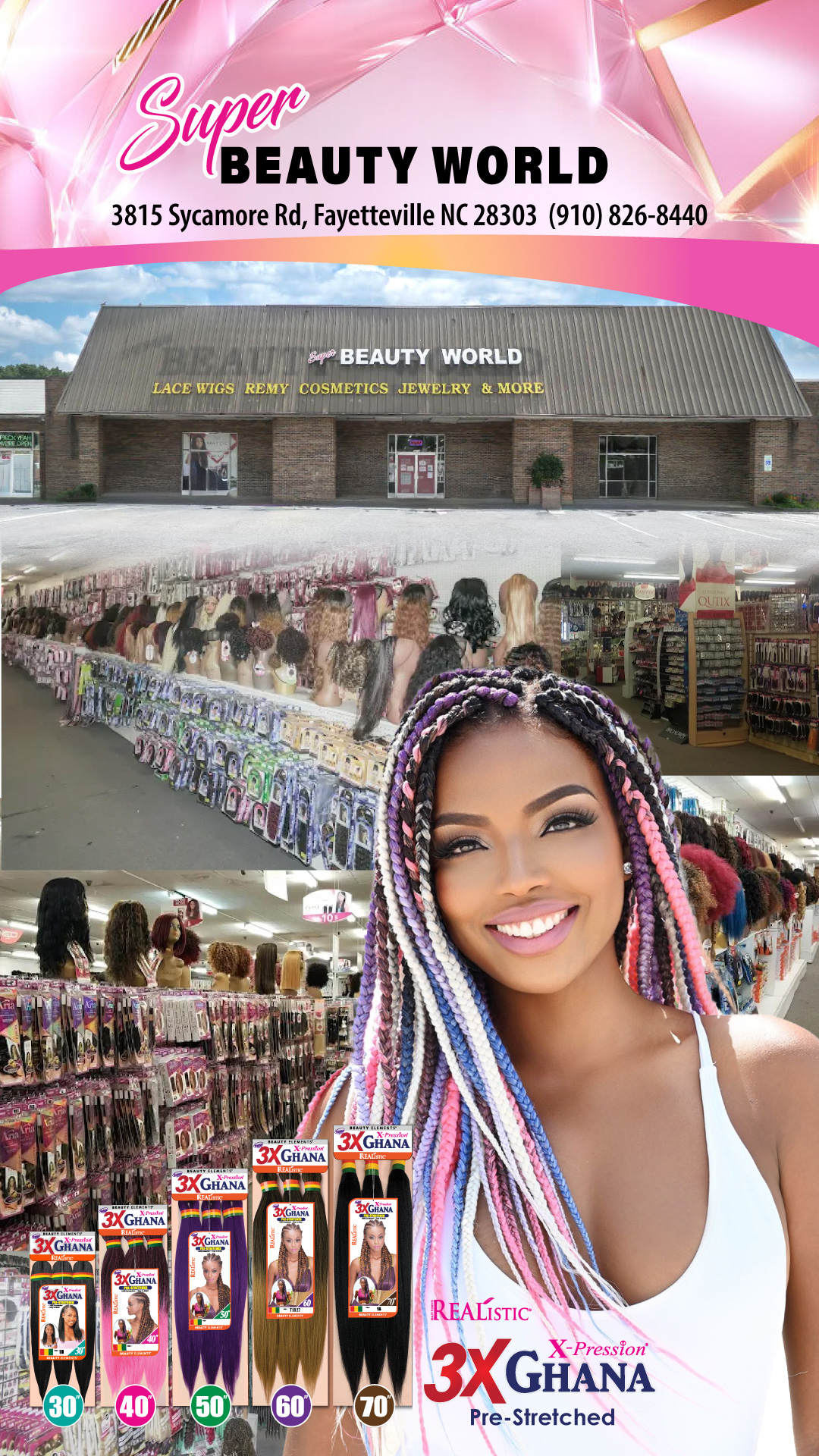 Bijoux Hair Facebook ad