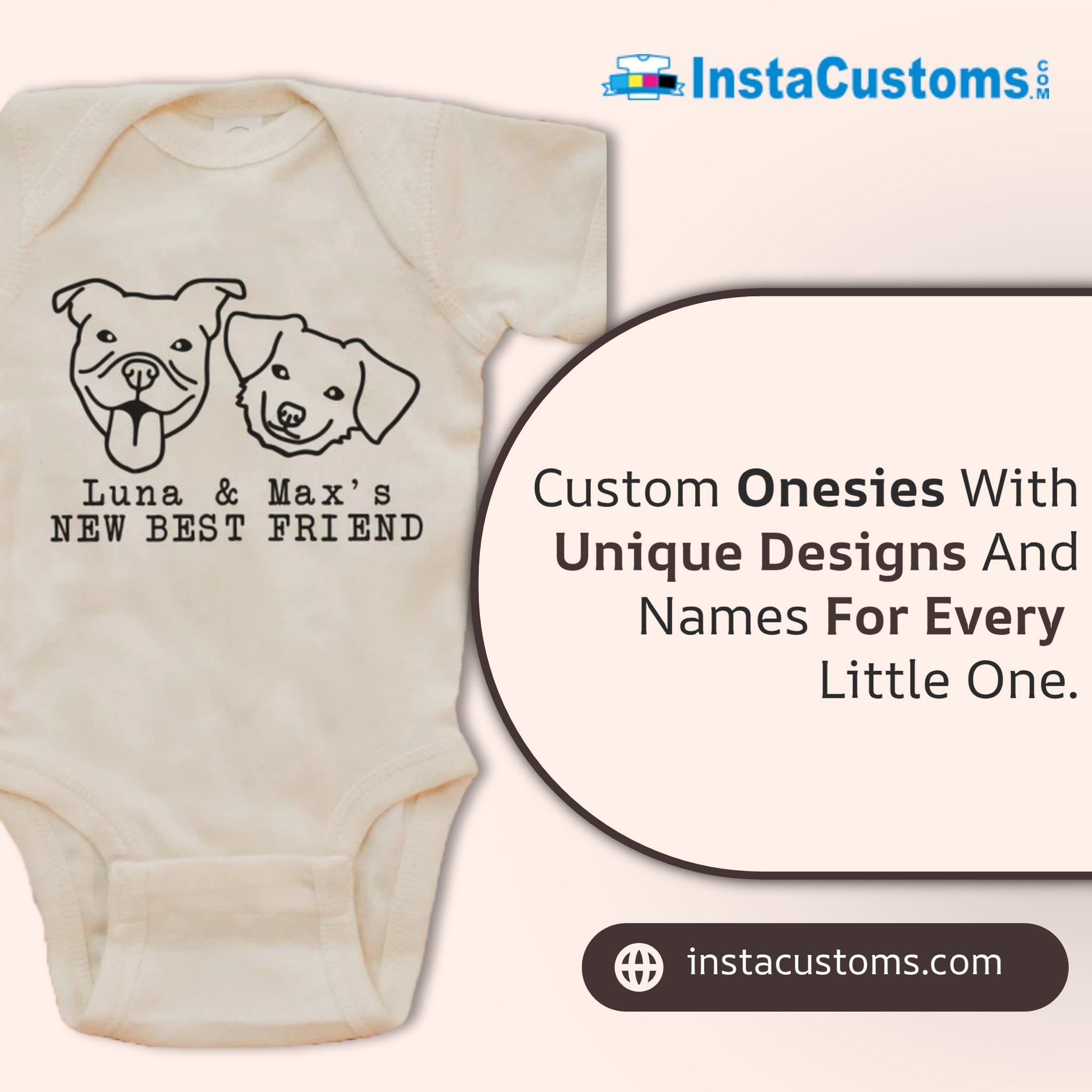 InstaCustoms Facebook ad: The Cutest New Addition!