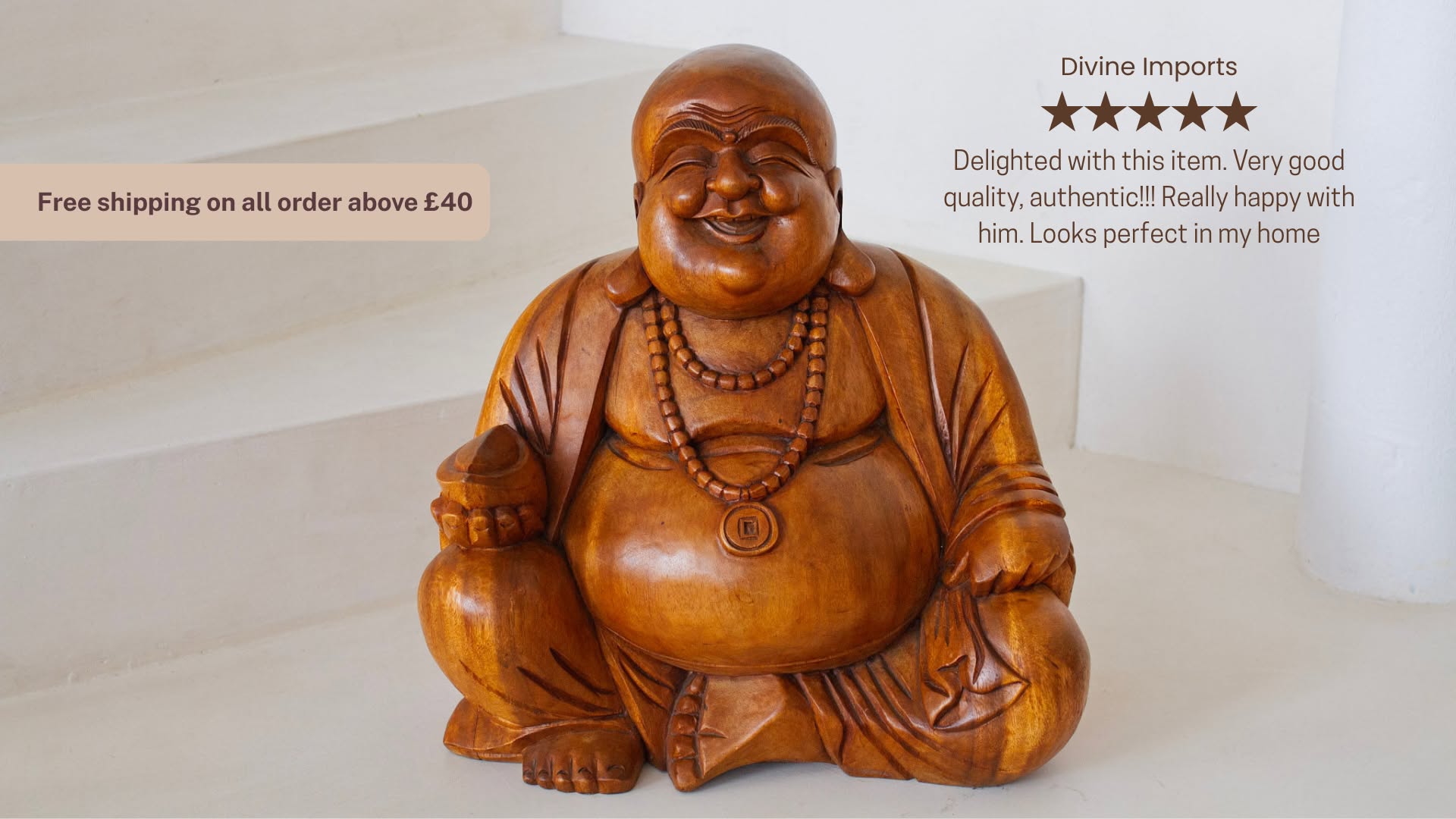 Divine Imports Facebook ad: Beautifully Handmade Decor