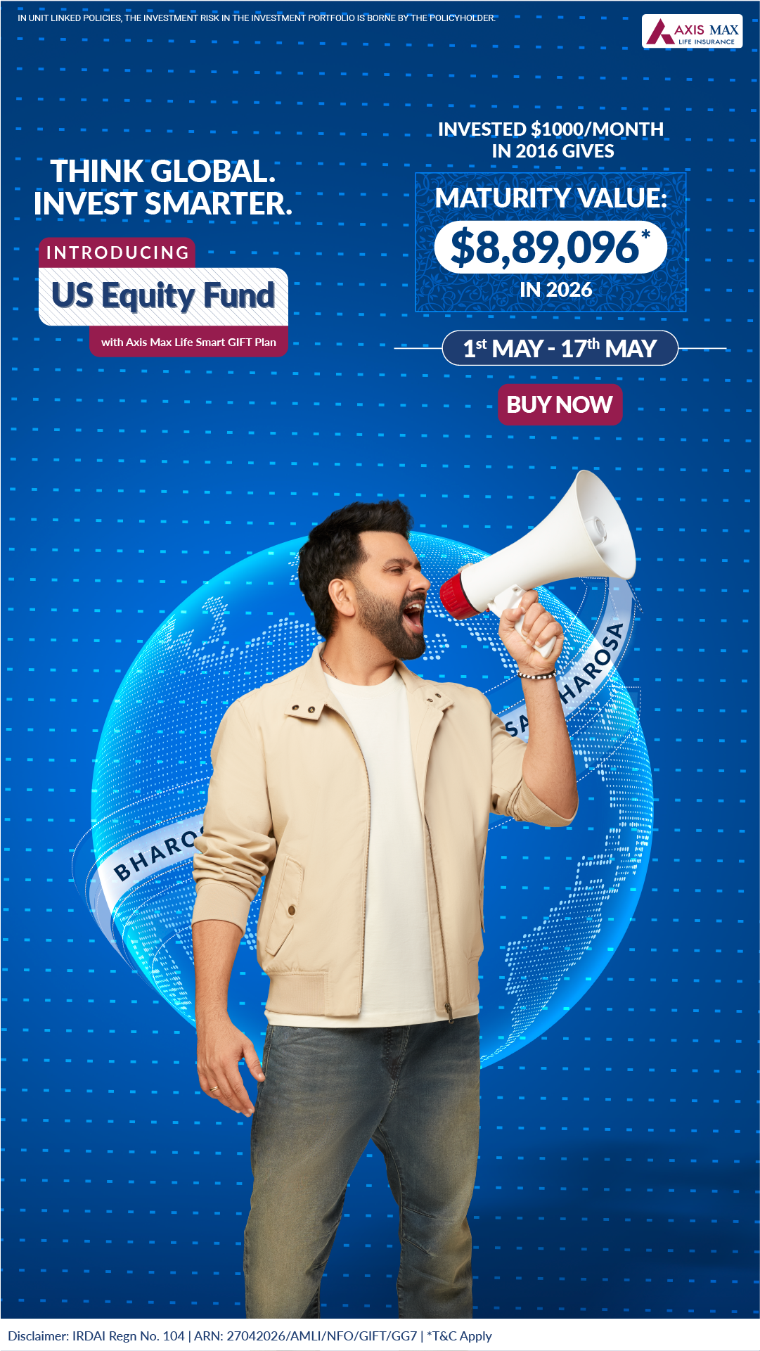Axis Max Life Insurance Facebook ad