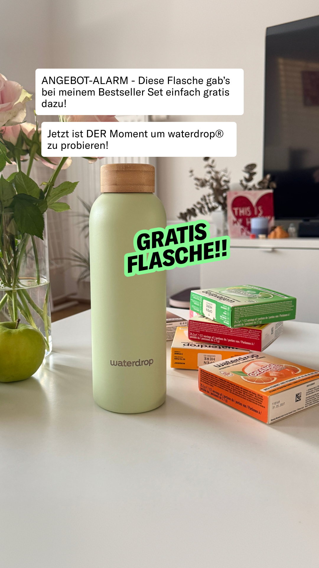 waterdrop Facebook ad