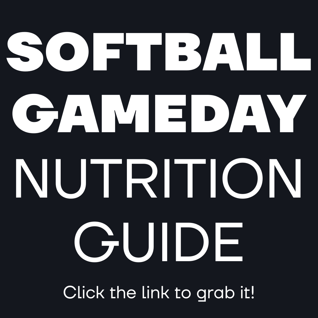 Kelsey Poulter Facebook ad: Softball Game Day Nutrition Guide and Course