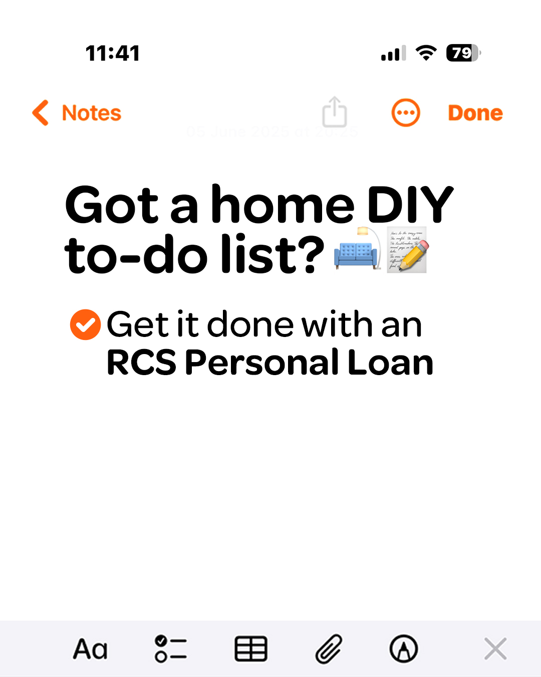 RCS Group Facebook ad