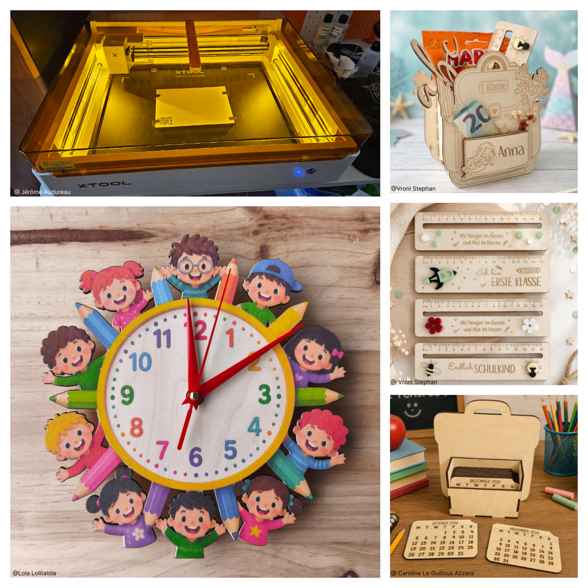 xTool Facebook ad: Sublimez la rentrée scolaire avec xTool!