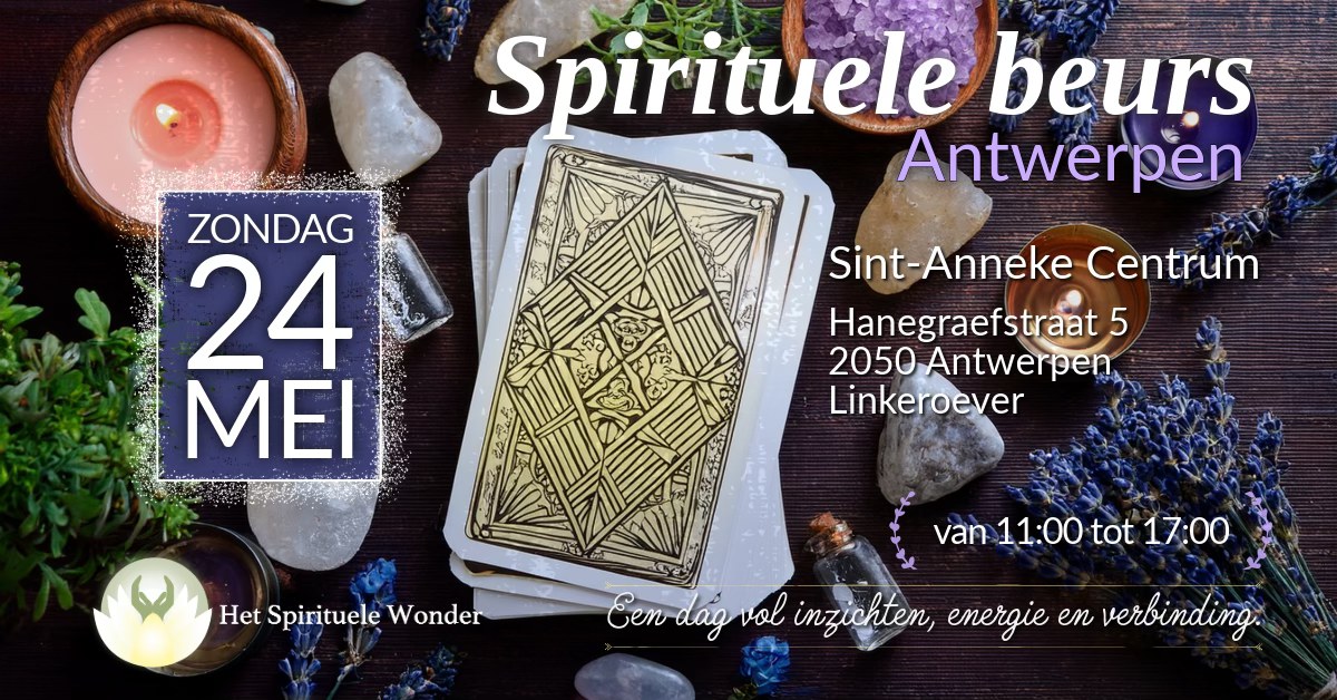 Het Spirituele Wonder Facebook ad: Spirituele beurs Antwerpen