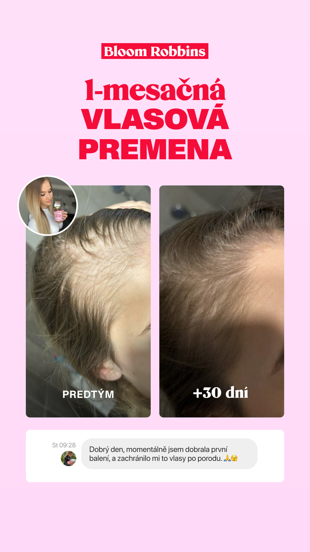 Bloom Robbins SK/CZ Facebook ad