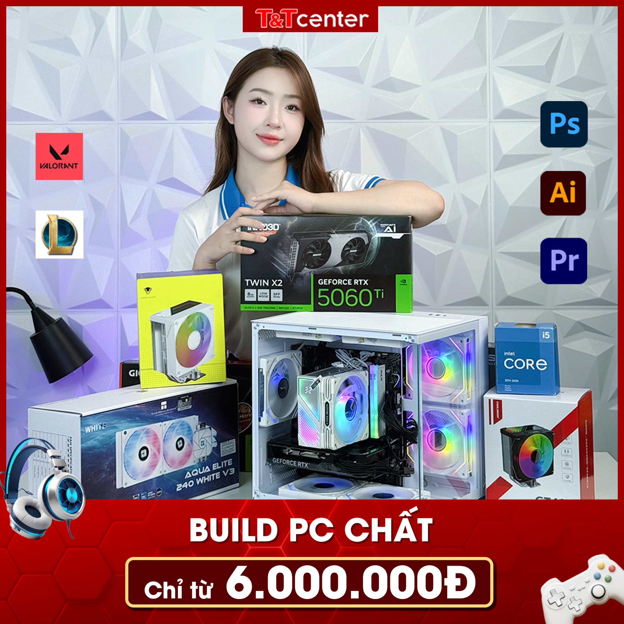 T&T Center - Laptop, MacBook, IPad và PC tại Nha Trang Facebook ad: PC CHUẨN CHỈNH - CHIẾN GAM.E CỰC ĐỈNH