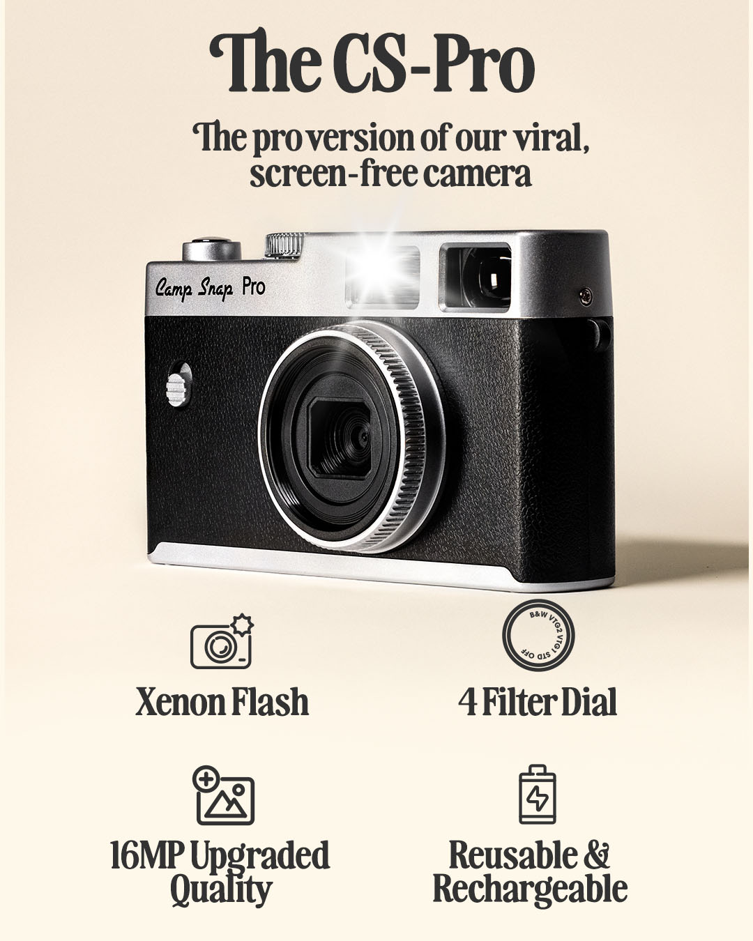Camp Snap Camera Facebook ad