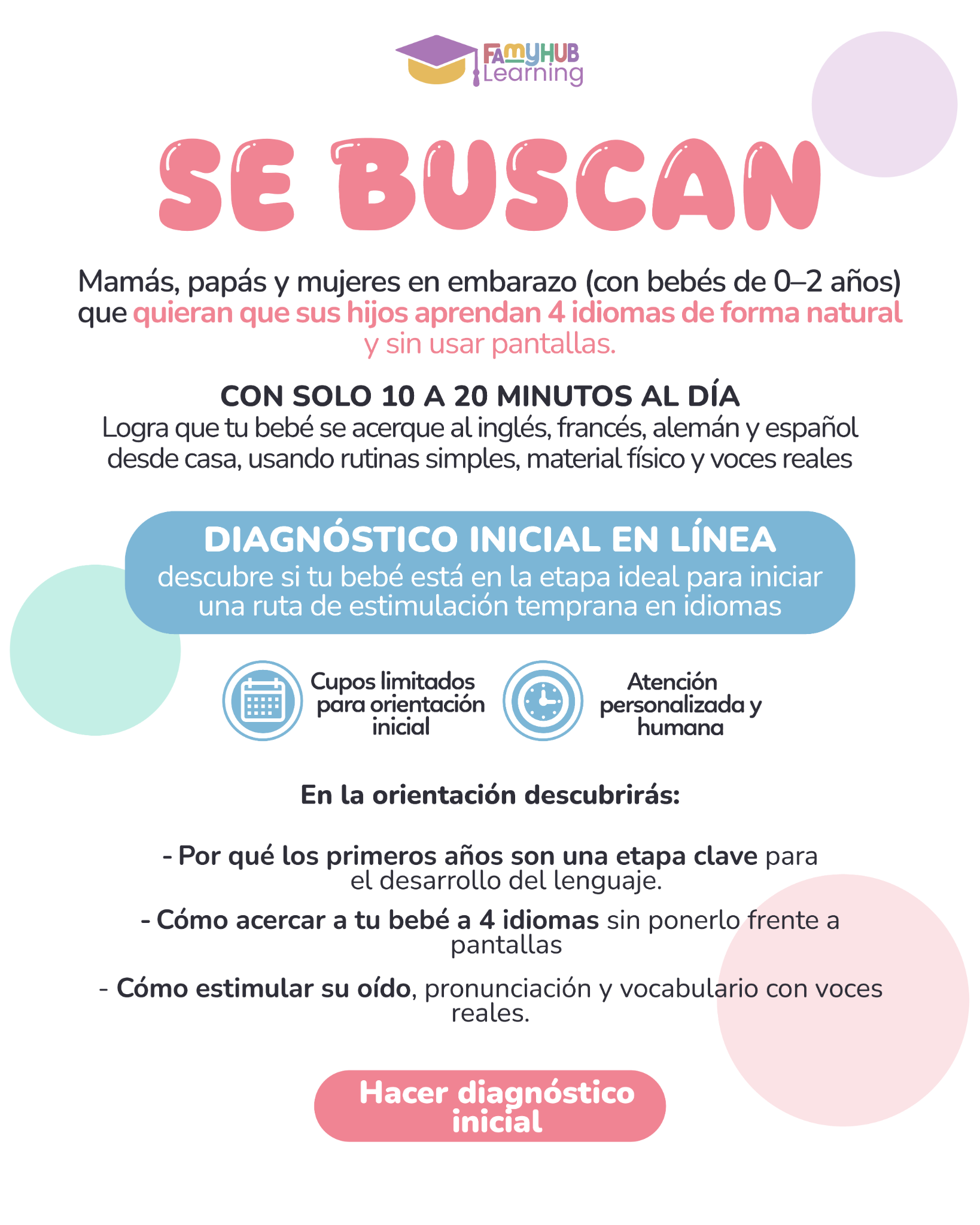 FamyHub Facebook ad: Descubre si tu bebé está en la etapa ideal para iniciar…