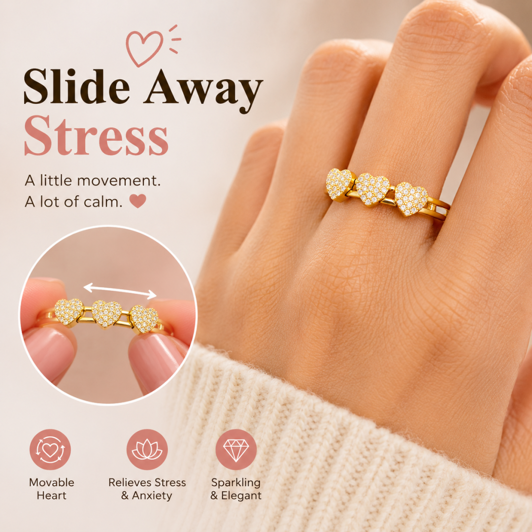 Soufeel Online Facebook ad: The Ultimate Stress-Relief Ring for Her