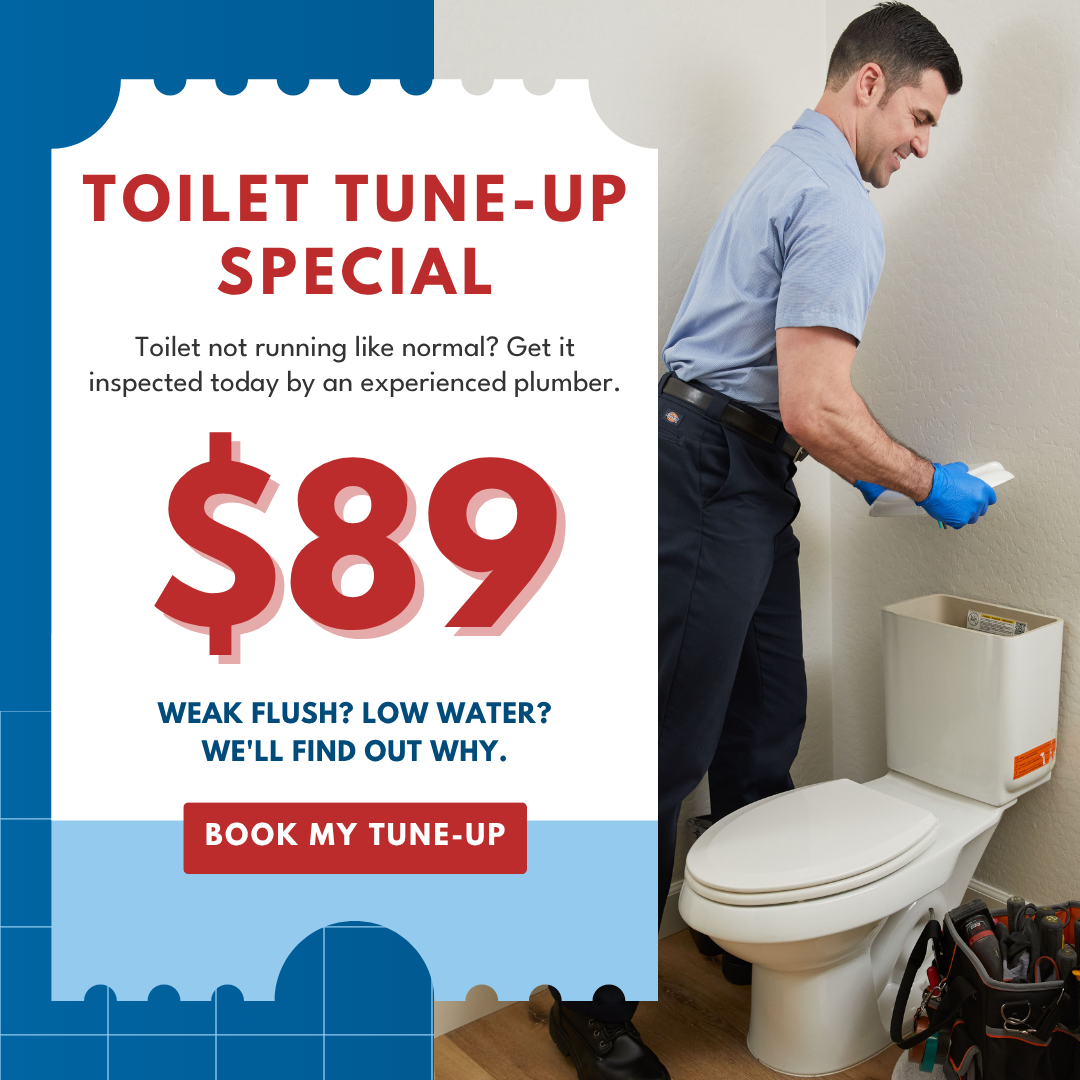 Parker & Sons Facebook ad: $89 Toilet Tune-Up