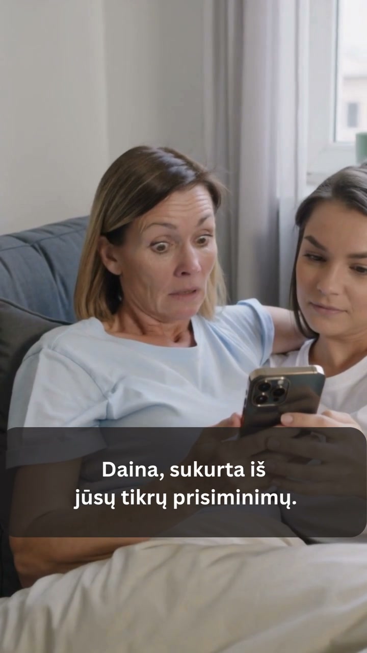 Skambanti dovana Facebook ad: Padovanok mamai jos dainą