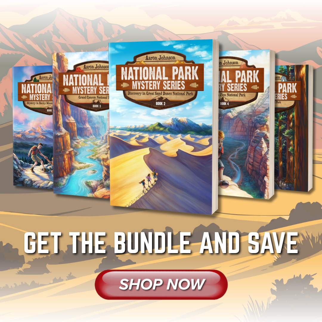 National Park Mystery Series Facebook ad