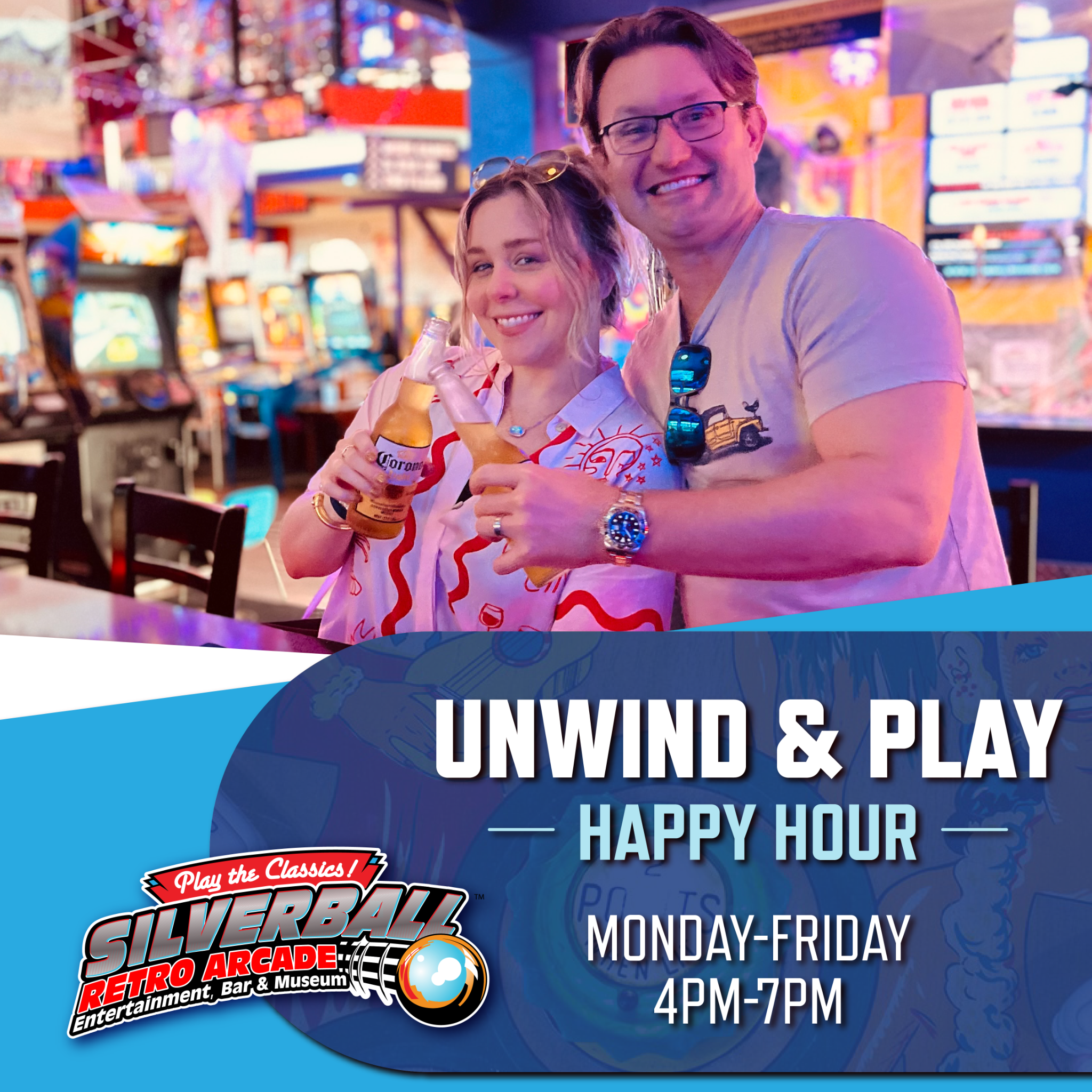 Silverball Retro Arcade - Delray Beach Facebook ad