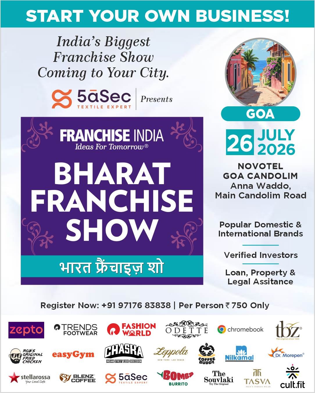 Franchise India Brands Ltd. Facebook ad