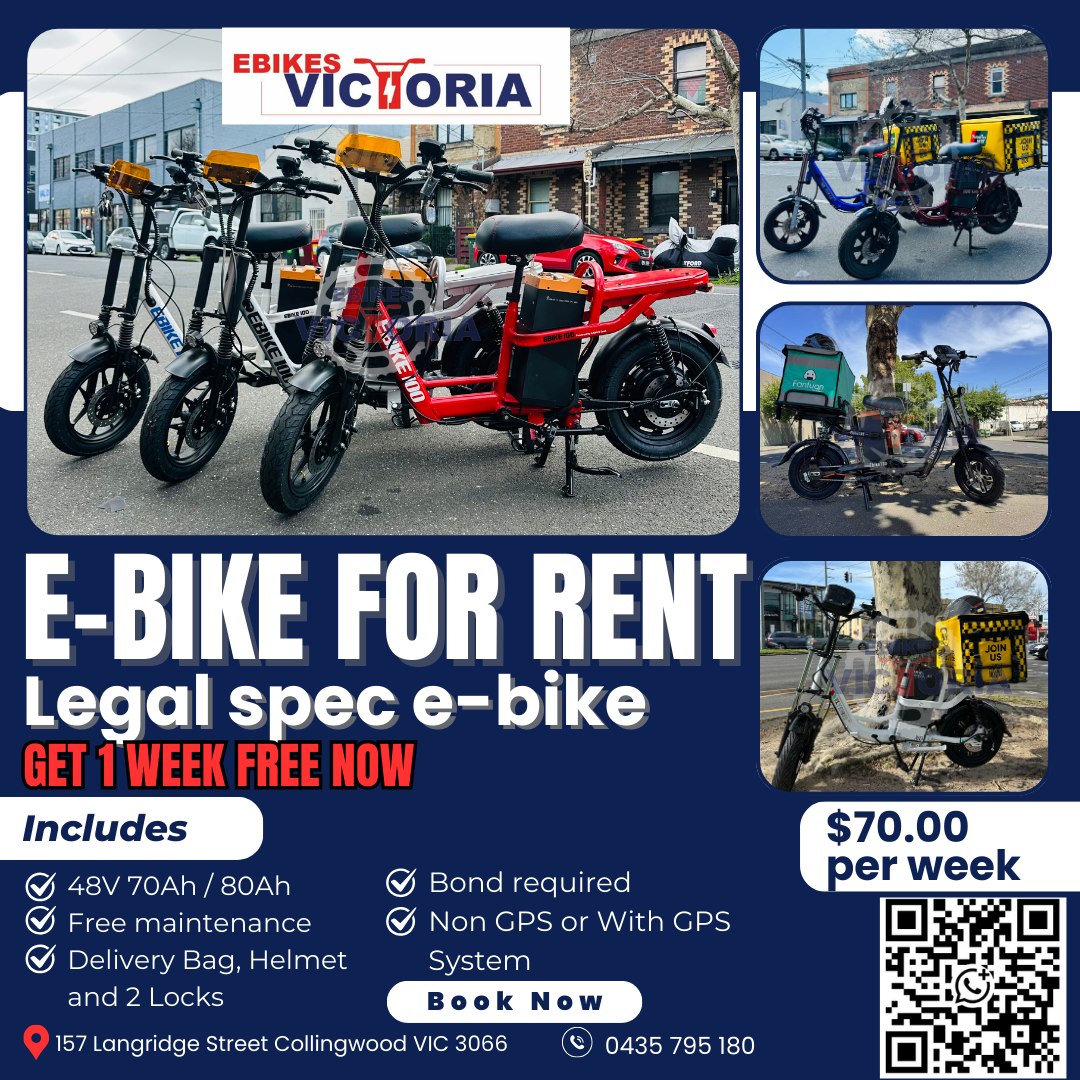 Ebikes Victoria Facebook ad