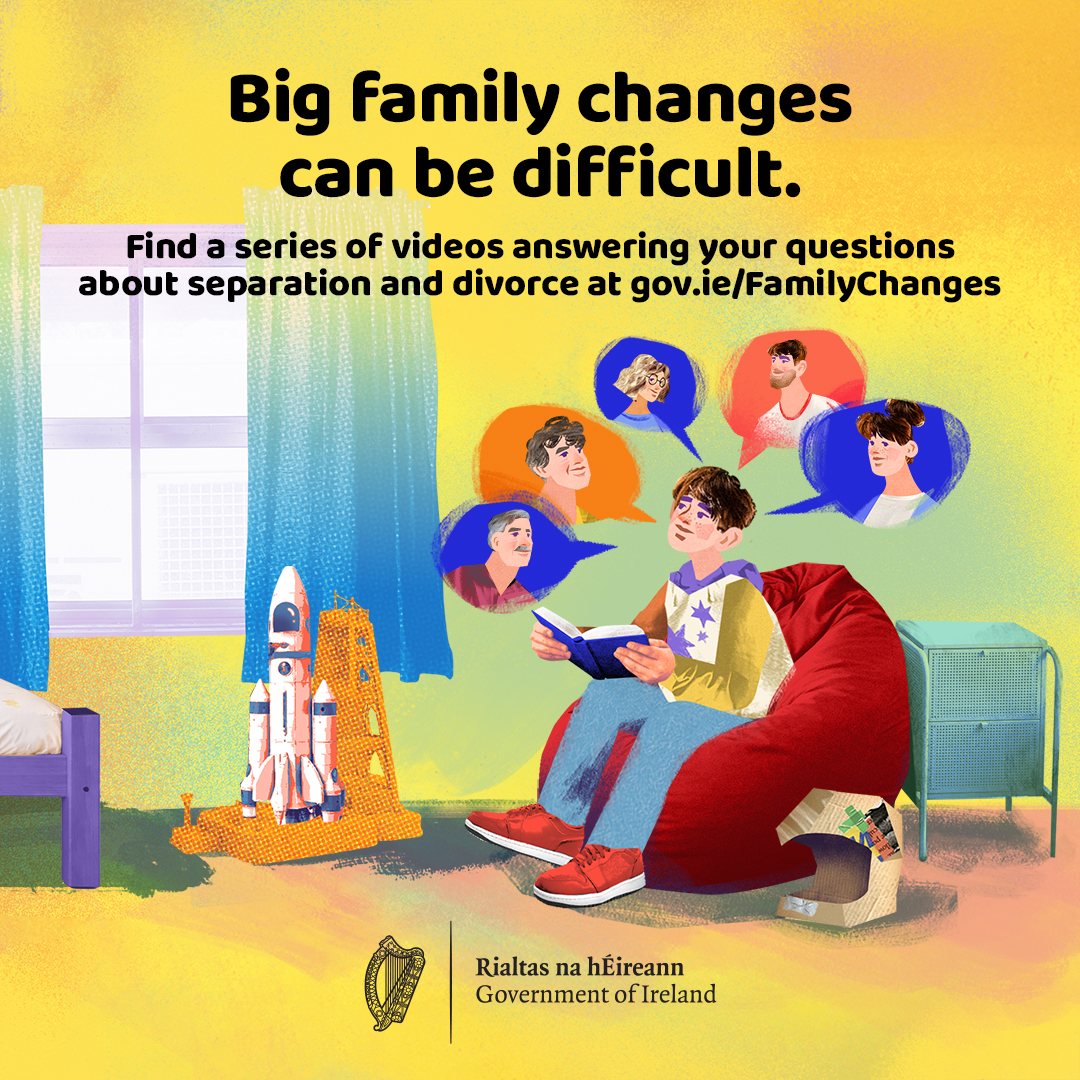Department of Justice Ireland Facebook ad
