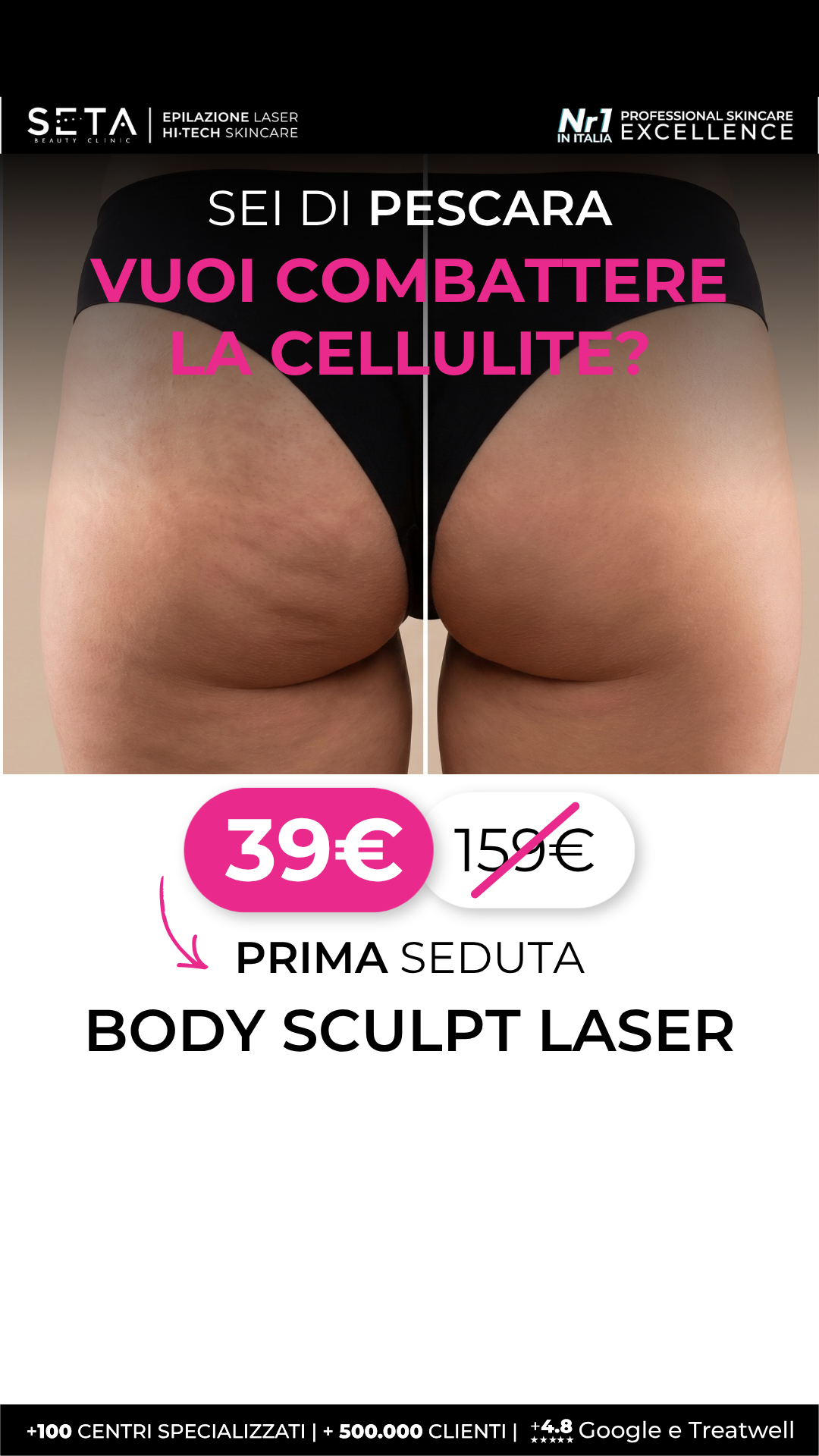 Seta Beauty Clinic Facebook ad