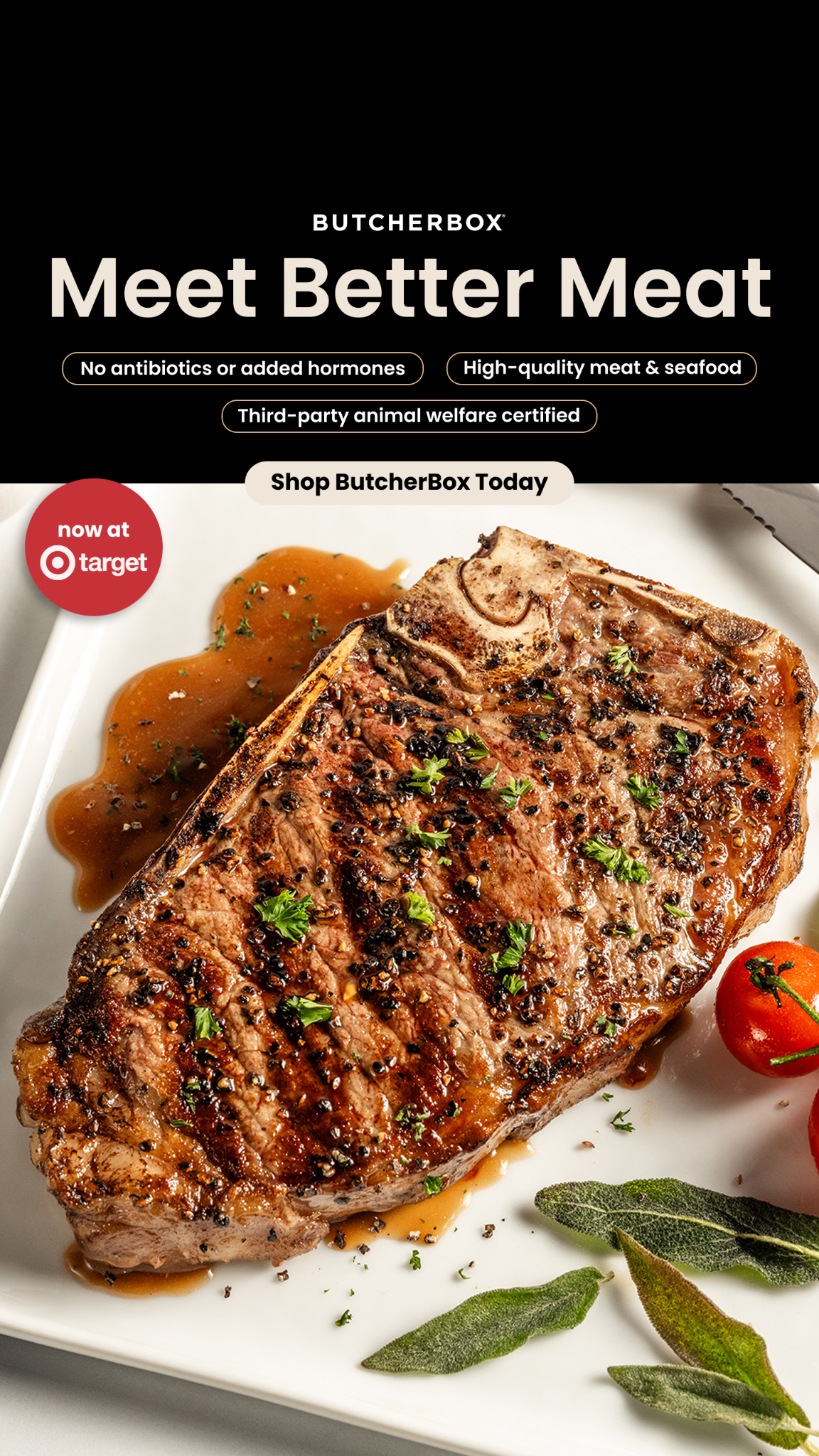 ButcherBox Facebook ad