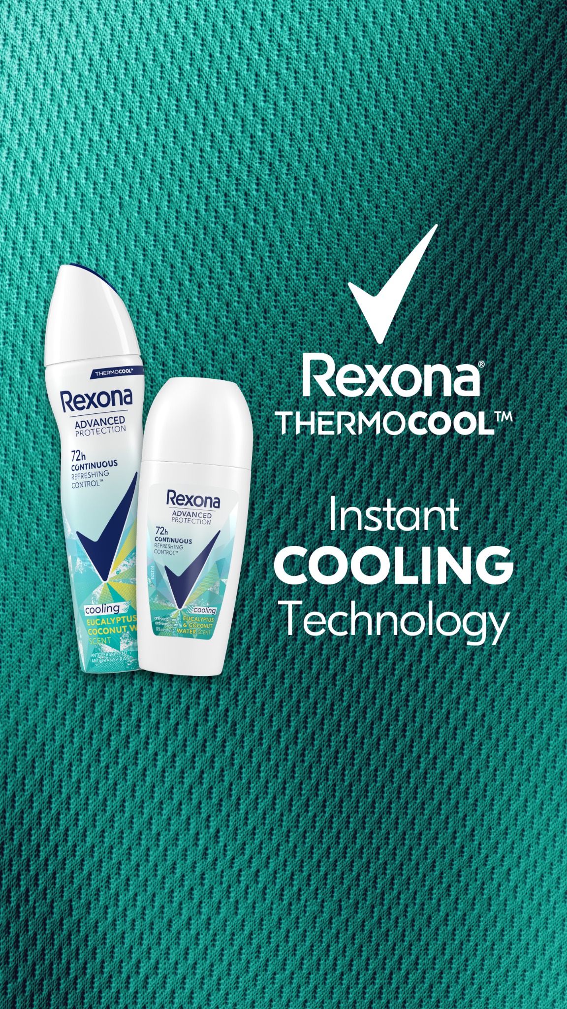 Rexona Nordics Facebook ad