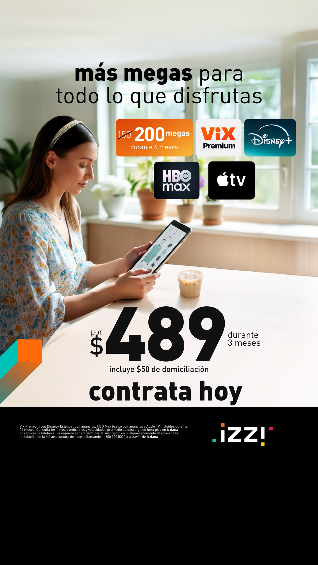 izzi telecom Facebook ad