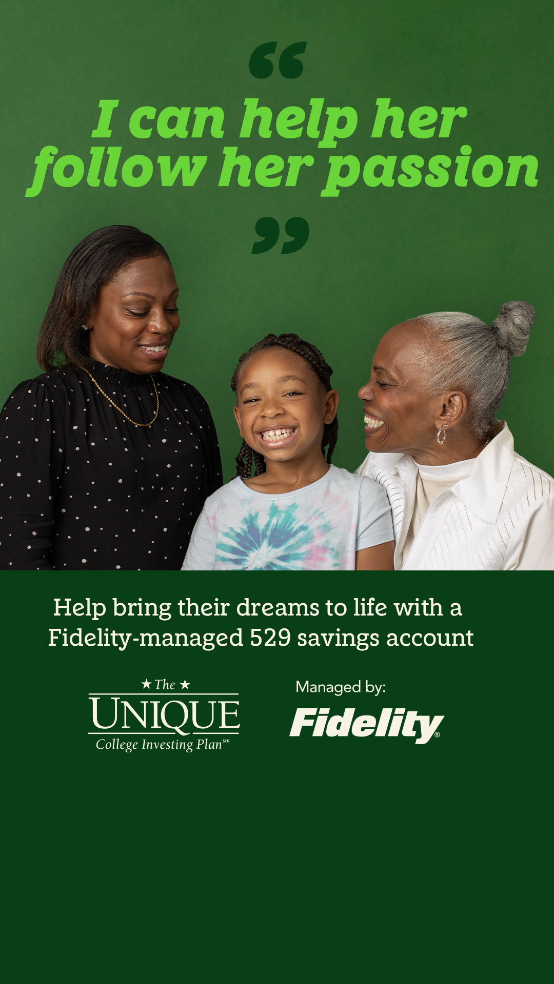 Fidelity Investments Facebook ad